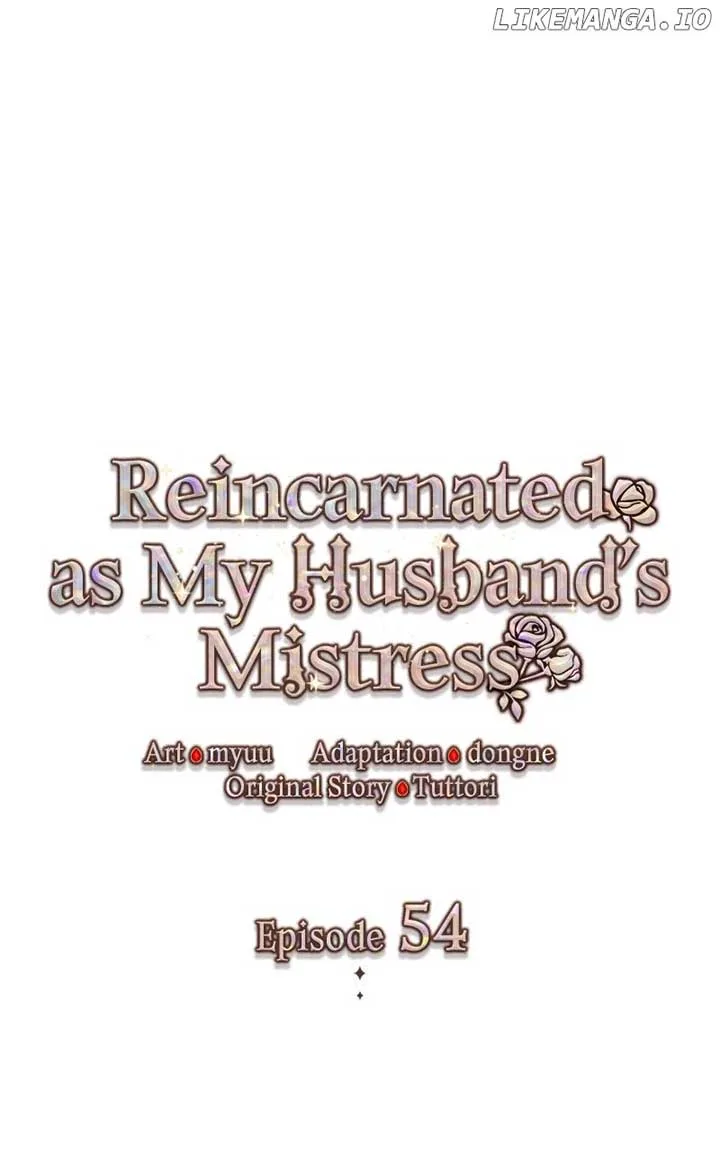 Describe Your Feeling When Being Reincarnated as Your Husband’s Mistress Chapter 54 page 53
