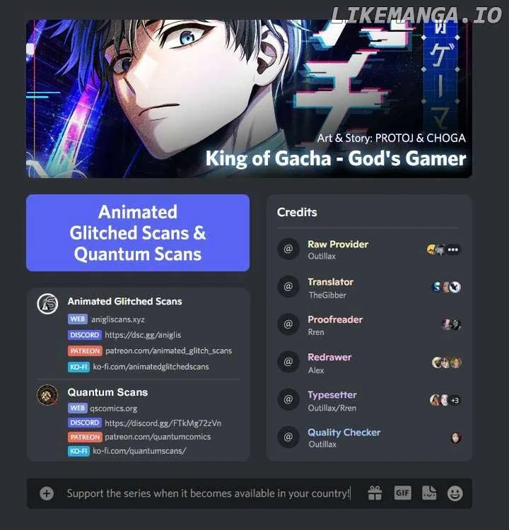 King of Gacha ~God’s Gamer~ Chapter 1 page 2