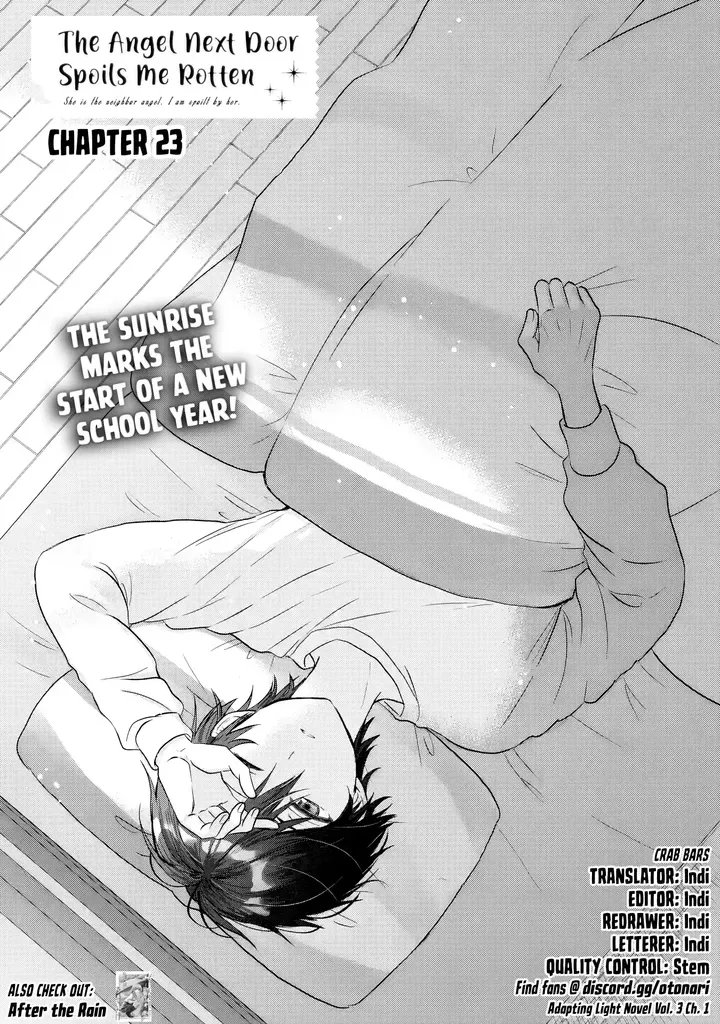 The Angel Next Door Spoils Me Rotten Chapter 23.1 page 1