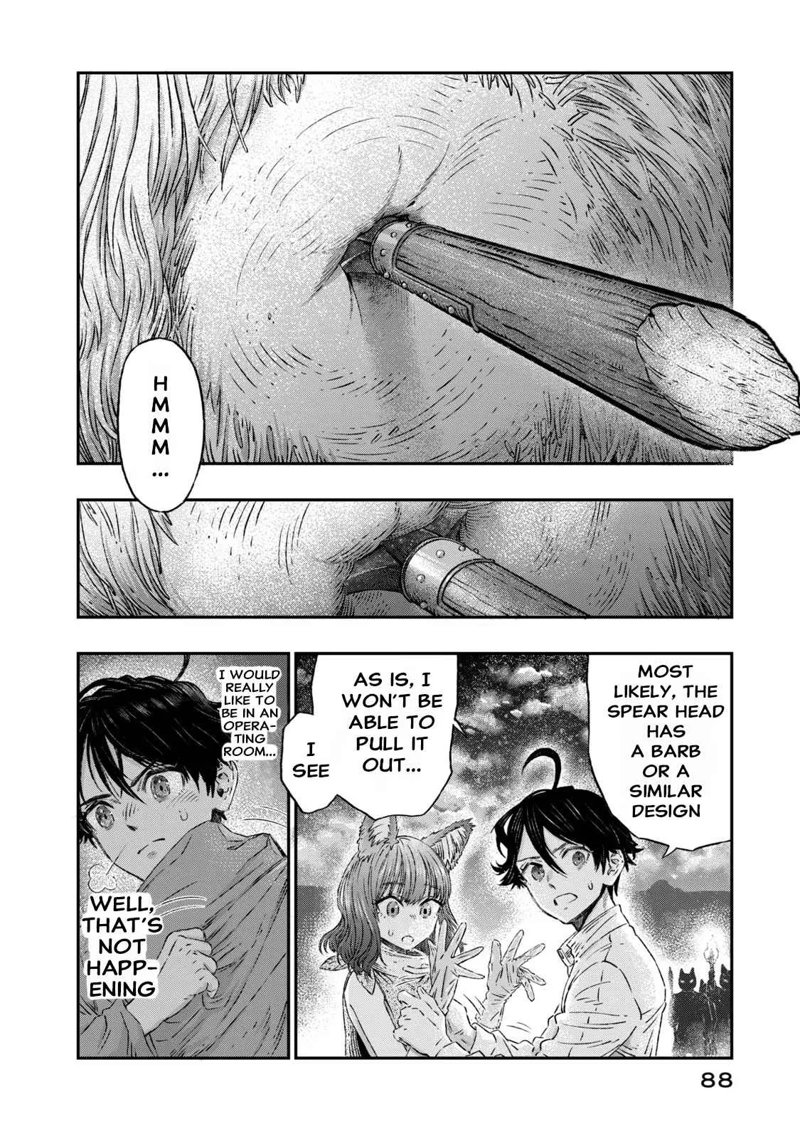 Koudou ni Hattatsu Shita Igaku wa Mahou to Kubetsu ga Tsukanai Chapter 2 page 37