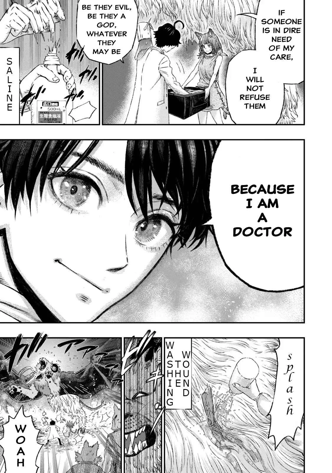 Koudou ni Hattatsu Shita Igaku wa Mahou to Kubetsu ga Tsukanai Chapter 2 page 34