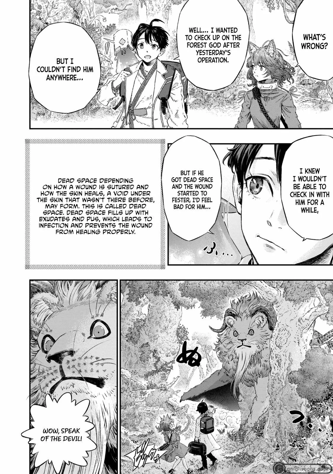 Koudou ni Hattatsu Shita Igaku wa Mahou to Kubetsu ga Tsukanai Chapter 4 page 21