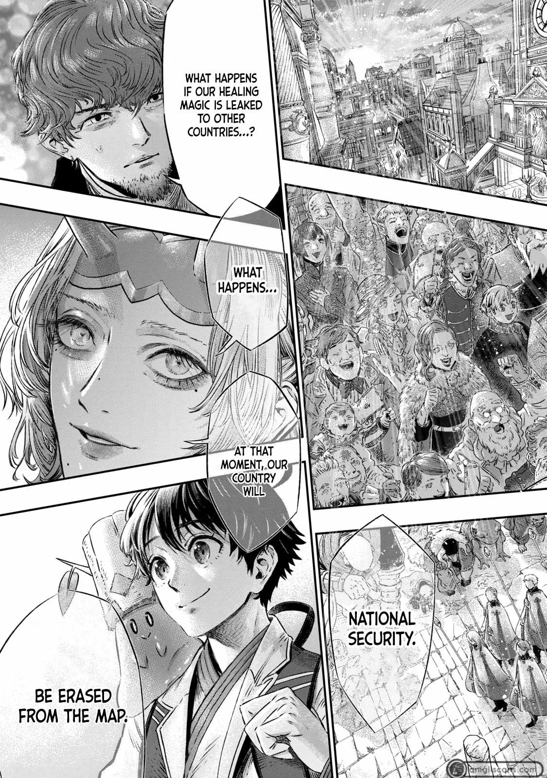 Koudou ni Hattatsu Shita Igaku wa Mahou to Kubetsu ga Tsukanai Chapter 4 page 28