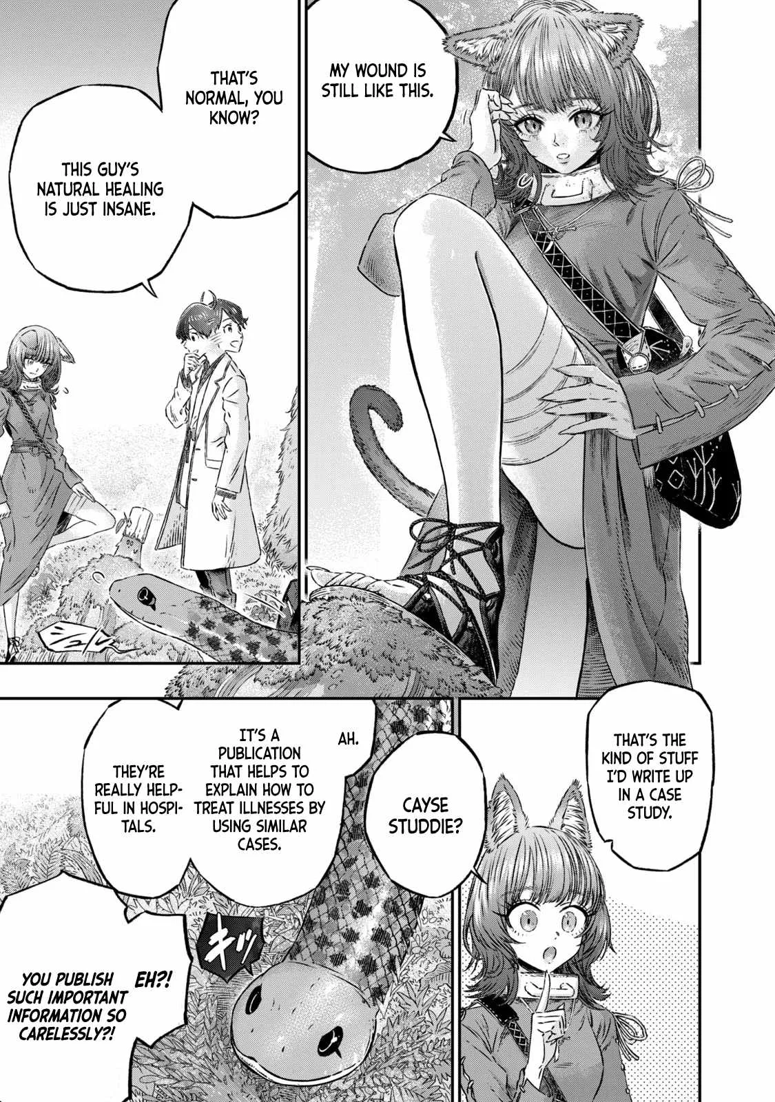 Koudou ni Hattatsu Shita Igaku wa Mahou to Kubetsu ga Tsukanai Chapter 5 page 10