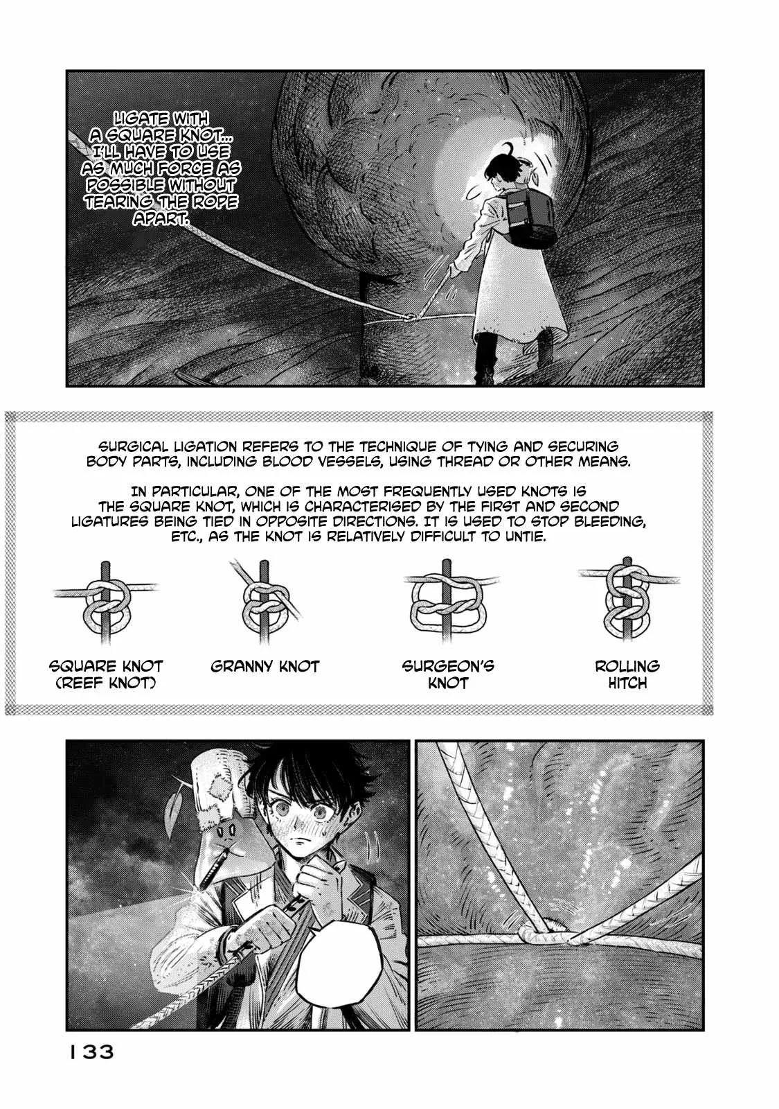 Koudou ni Hattatsu Shita Igaku wa Mahou to Kubetsu ga Tsukanai Chapter 8 page 32