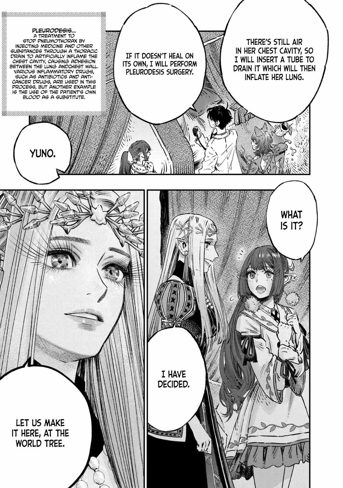 Koudou ni Hattatsu Shita Igaku wa Mahou to Kubetsu ga Tsukanai Chapter 12 page 36