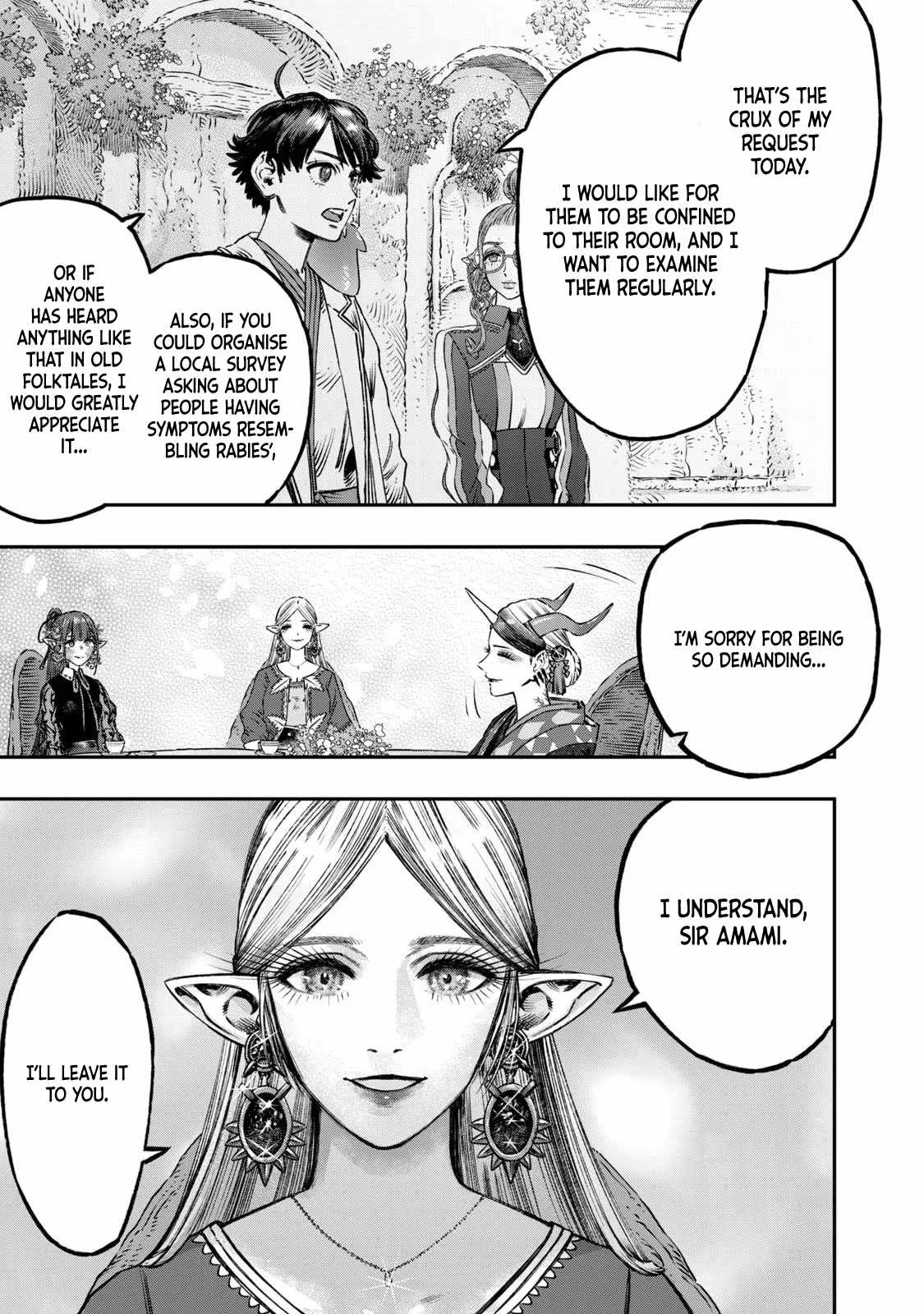 Koudou ni Hattatsu Shita Igaku wa Mahou to Kubetsu ga Tsukanai Chapter 13 page 24