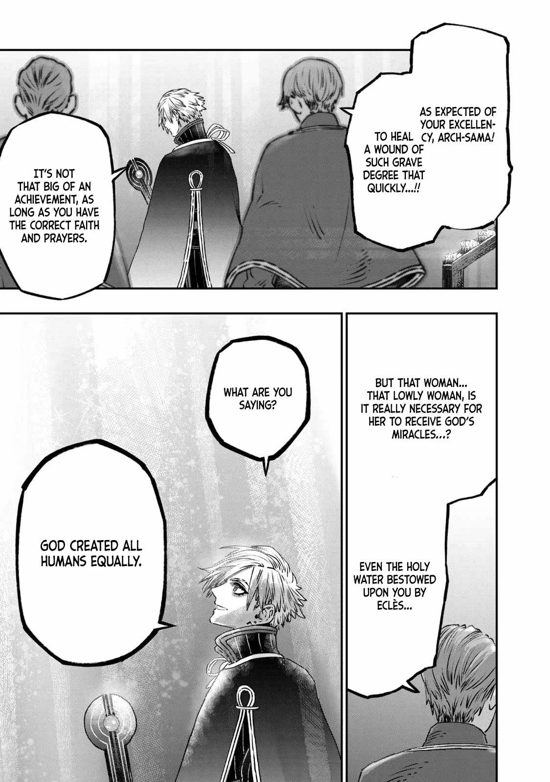 Koudou ni Hattatsu Shita Igaku wa Mahou to Kubetsu ga Tsukanai Chapter 13 page 36