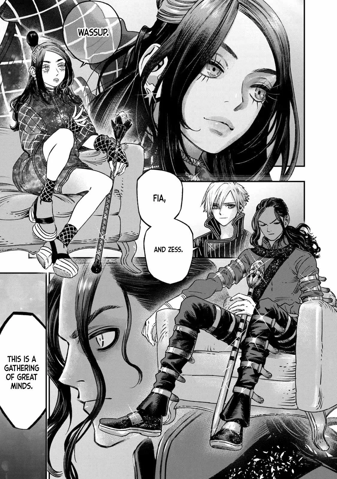 Koudou ni Hattatsu Shita Igaku wa Mahou to Kubetsu ga Tsukanai Chapter 13 page 42
