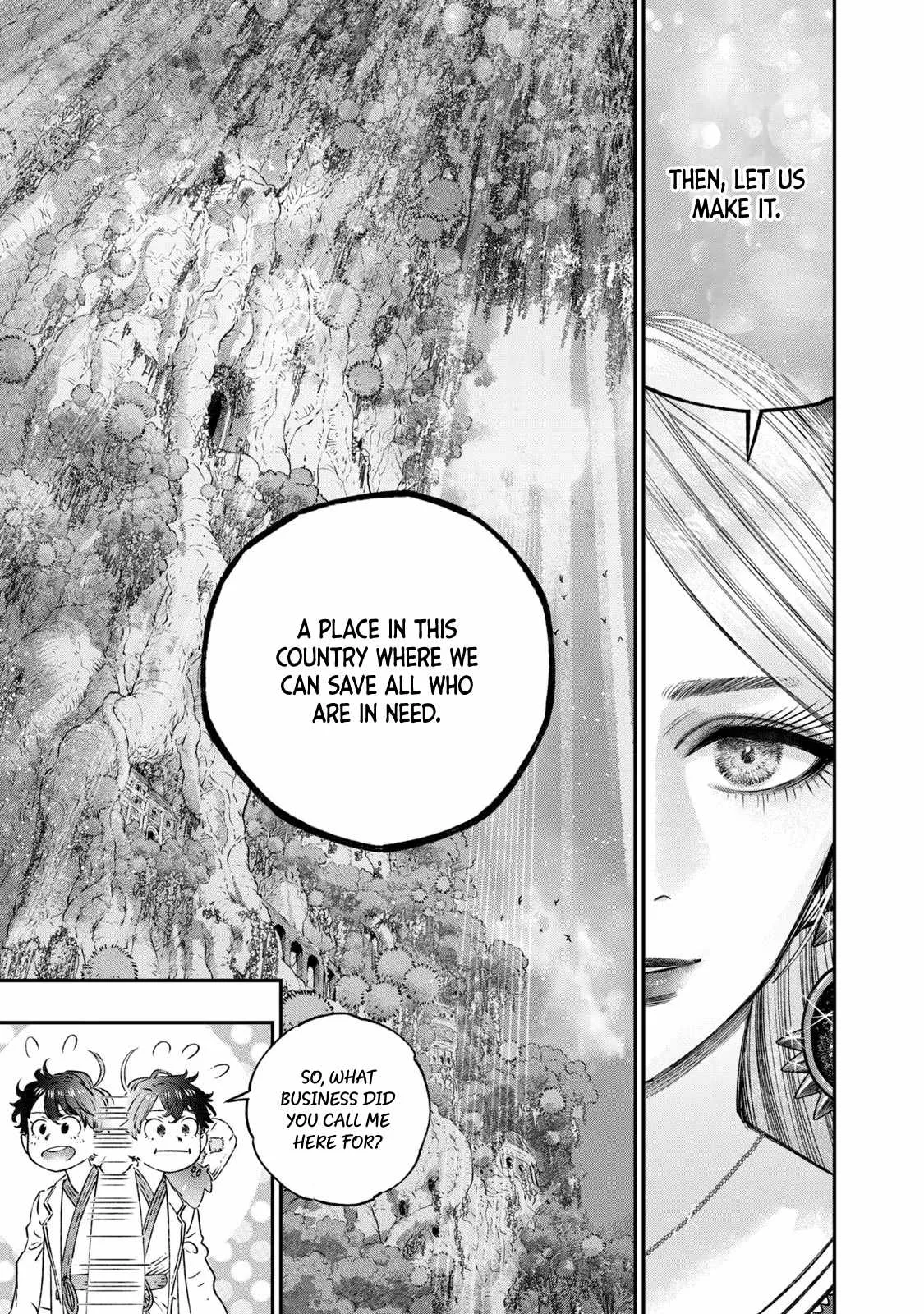 Koudou ni Hattatsu Shita Igaku wa Mahou to Kubetsu ga Tsukanai Chapter 13 page 32