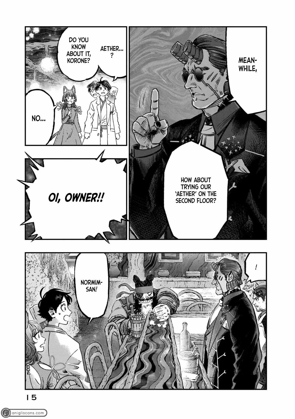 Koudou ni Hattatsu Shita Igaku wa Mahou to Kubetsu ga Tsukanai Chapter 14 page 14