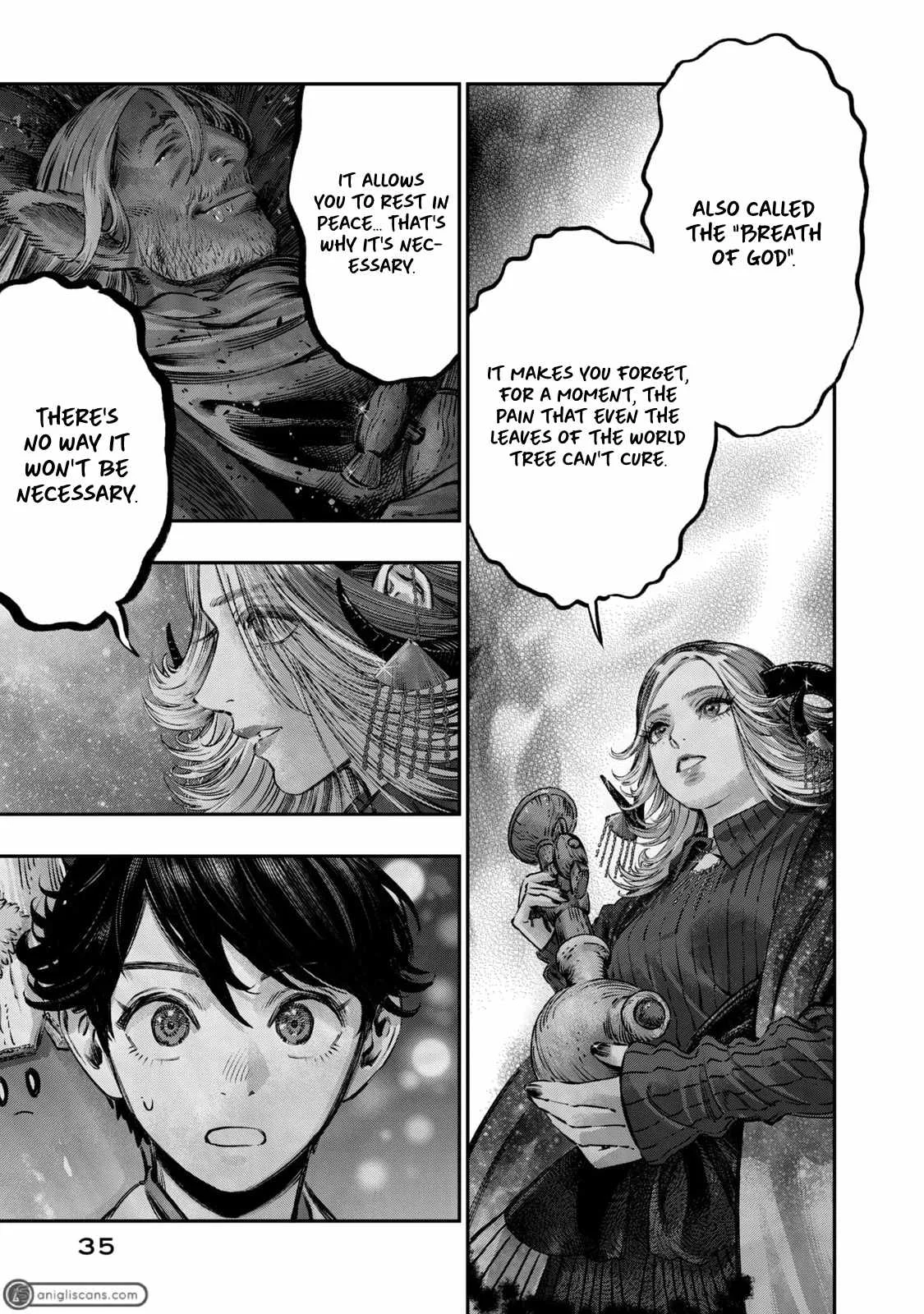 Koudou ni Hattatsu Shita Igaku wa Mahou to Kubetsu ga Tsukanai Chapter 14 page 34
