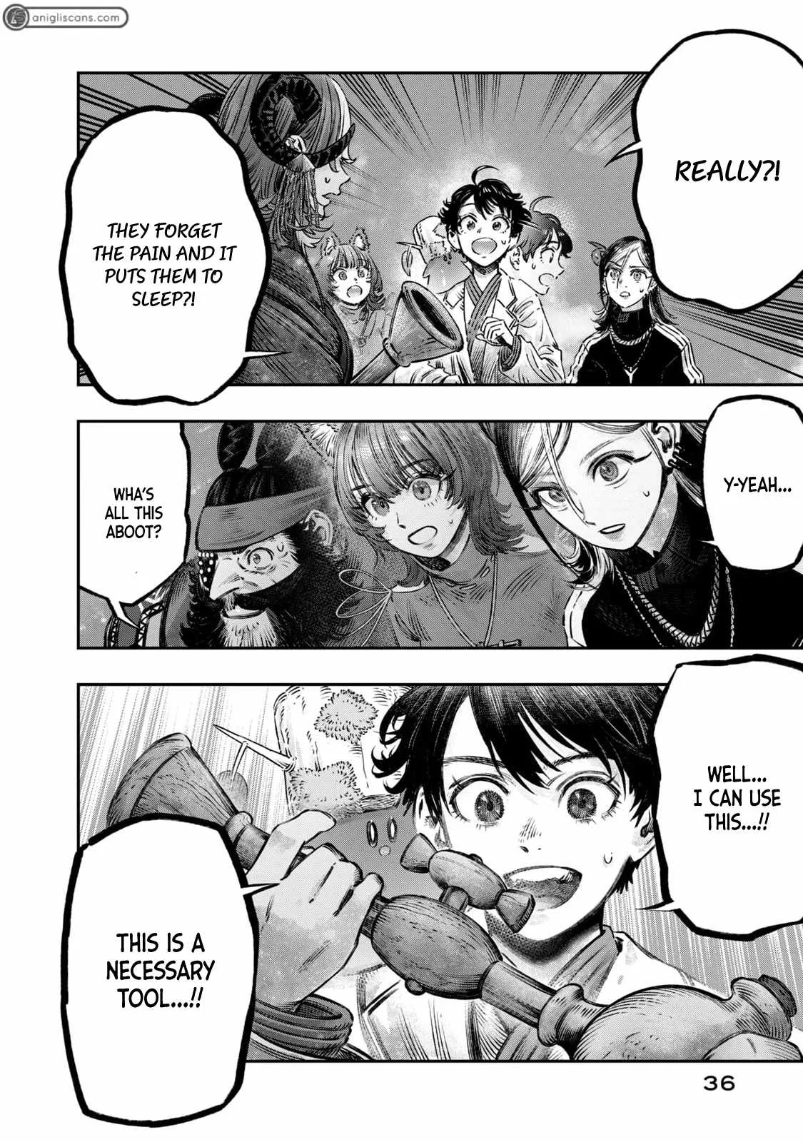 Koudou ni Hattatsu Shita Igaku wa Mahou to Kubetsu ga Tsukanai Chapter 14 page 35