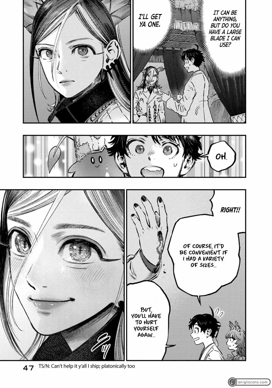 Koudou ni Hattatsu Shita Igaku wa Mahou to Kubetsu ga Tsukanai Chapter 14 page 46