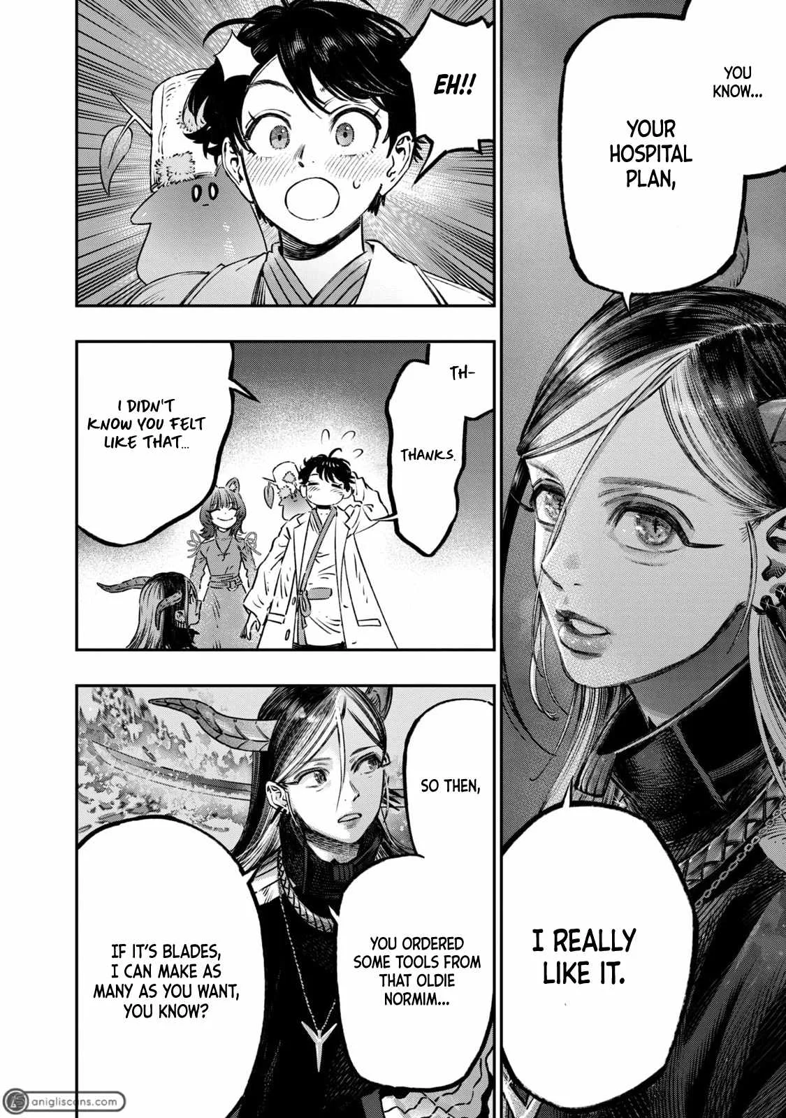 Koudou ni Hattatsu Shita Igaku wa Mahou to Kubetsu ga Tsukanai Chapter 14 page 45