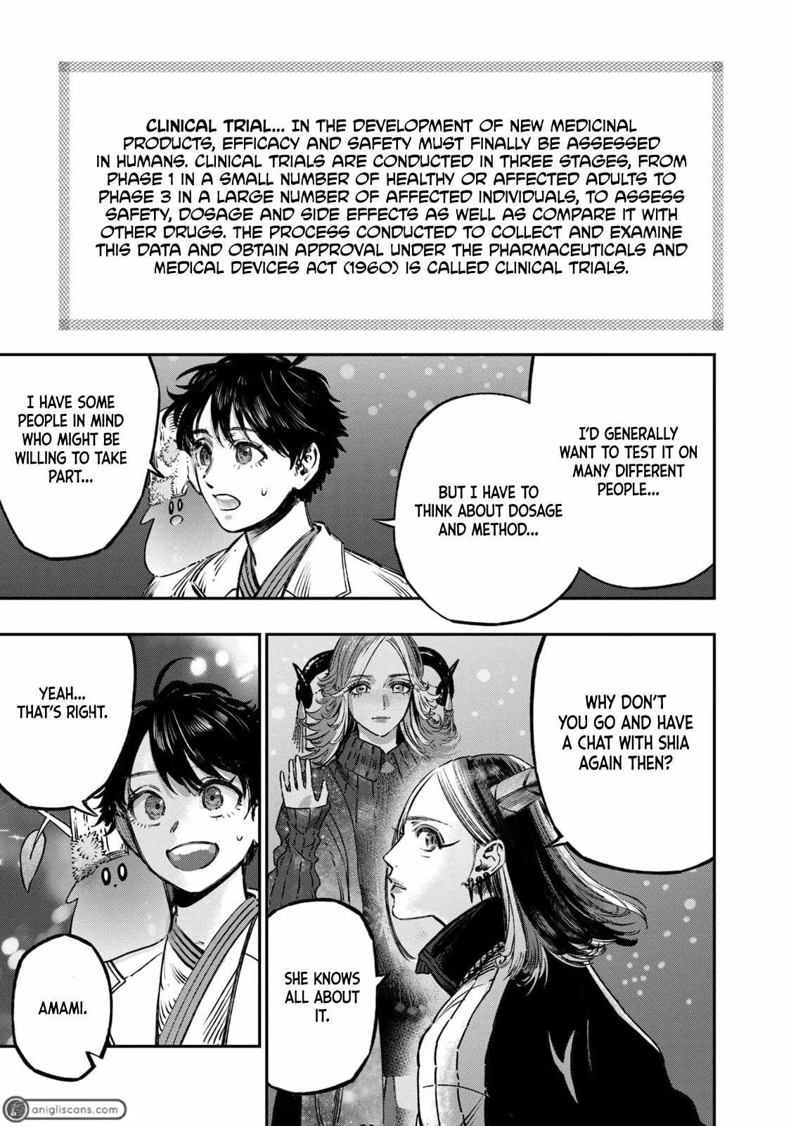 Koudou ni Hattatsu Shita Igaku wa Mahou to Kubetsu ga Tsukanai Chapter 14 page 44