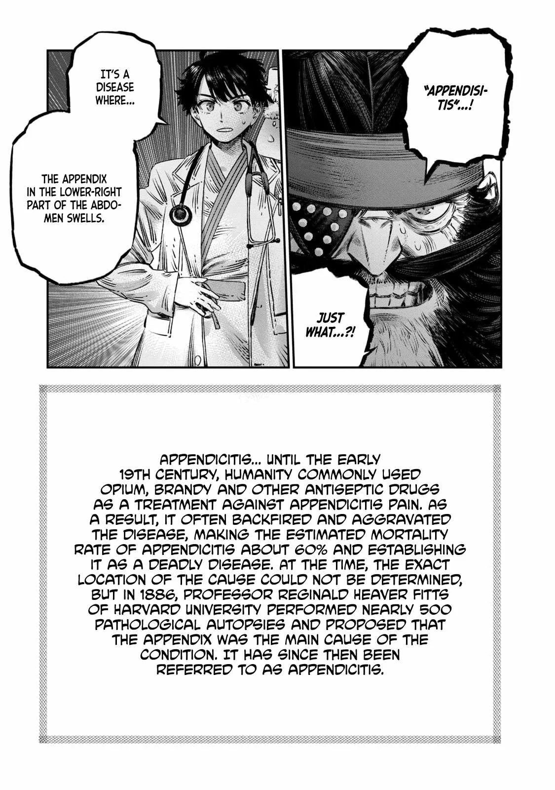 Koudou ni Hattatsu Shita Igaku wa Mahou to Kubetsu ga Tsukanai Chapter 16 page 34