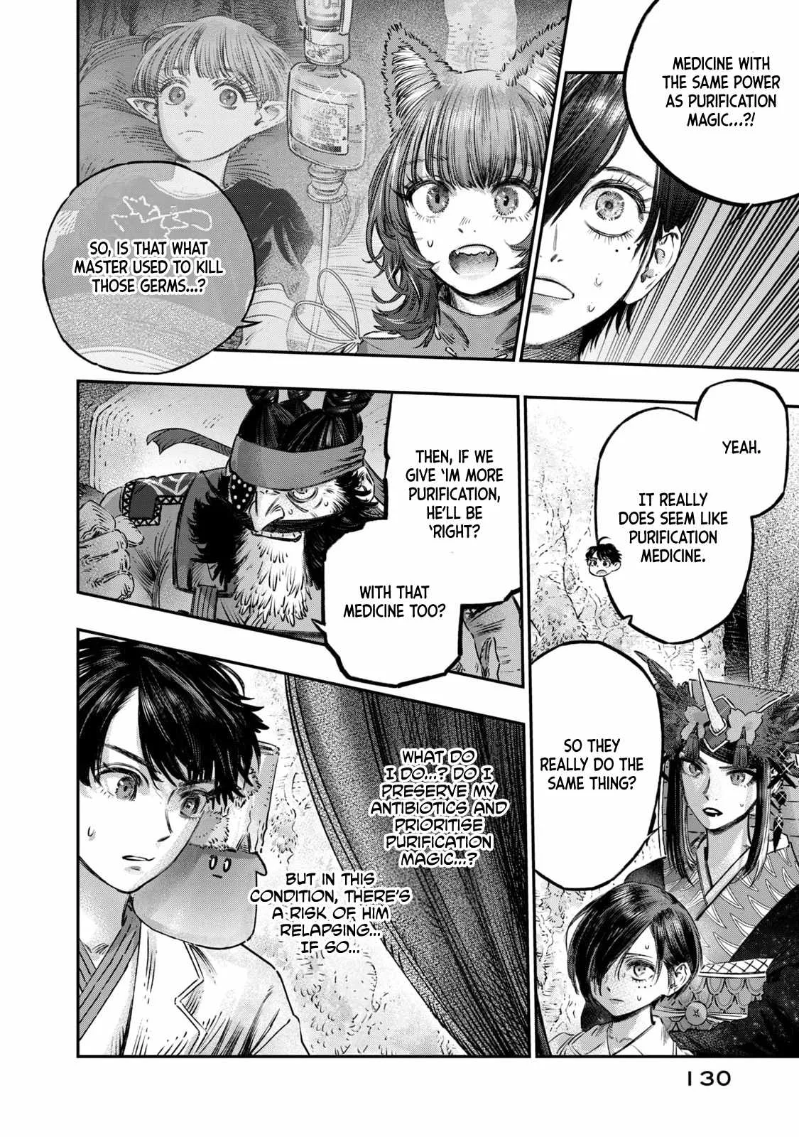 Koudou ni Hattatsu Shita Igaku wa Mahou to Kubetsu ga Tsukanai Chapter 16 page 37