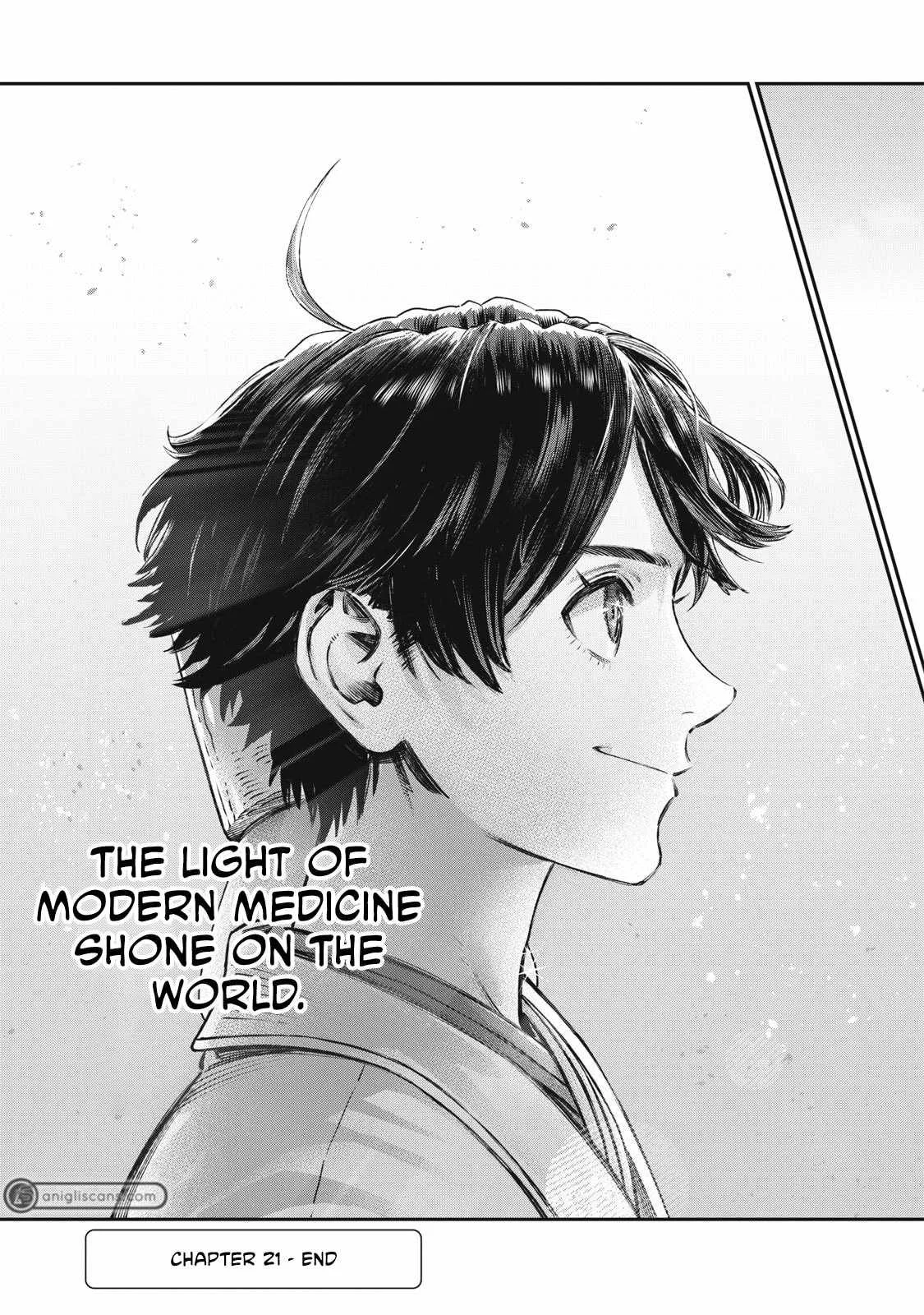 Koudou ni Hattatsu Shita Igaku wa Mahou to Kubetsu ga Tsukanai Chapter 21 page 46