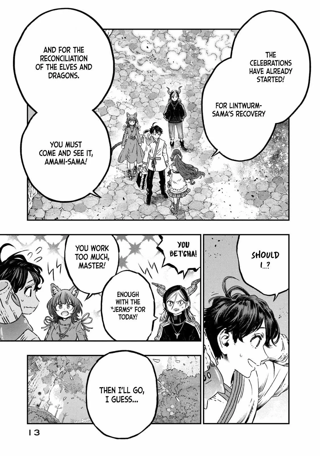 Koudou ni Hattatsu Shita Igaku wa Mahou to Kubetsu ga Tsukanai Chapter 10 page 11
