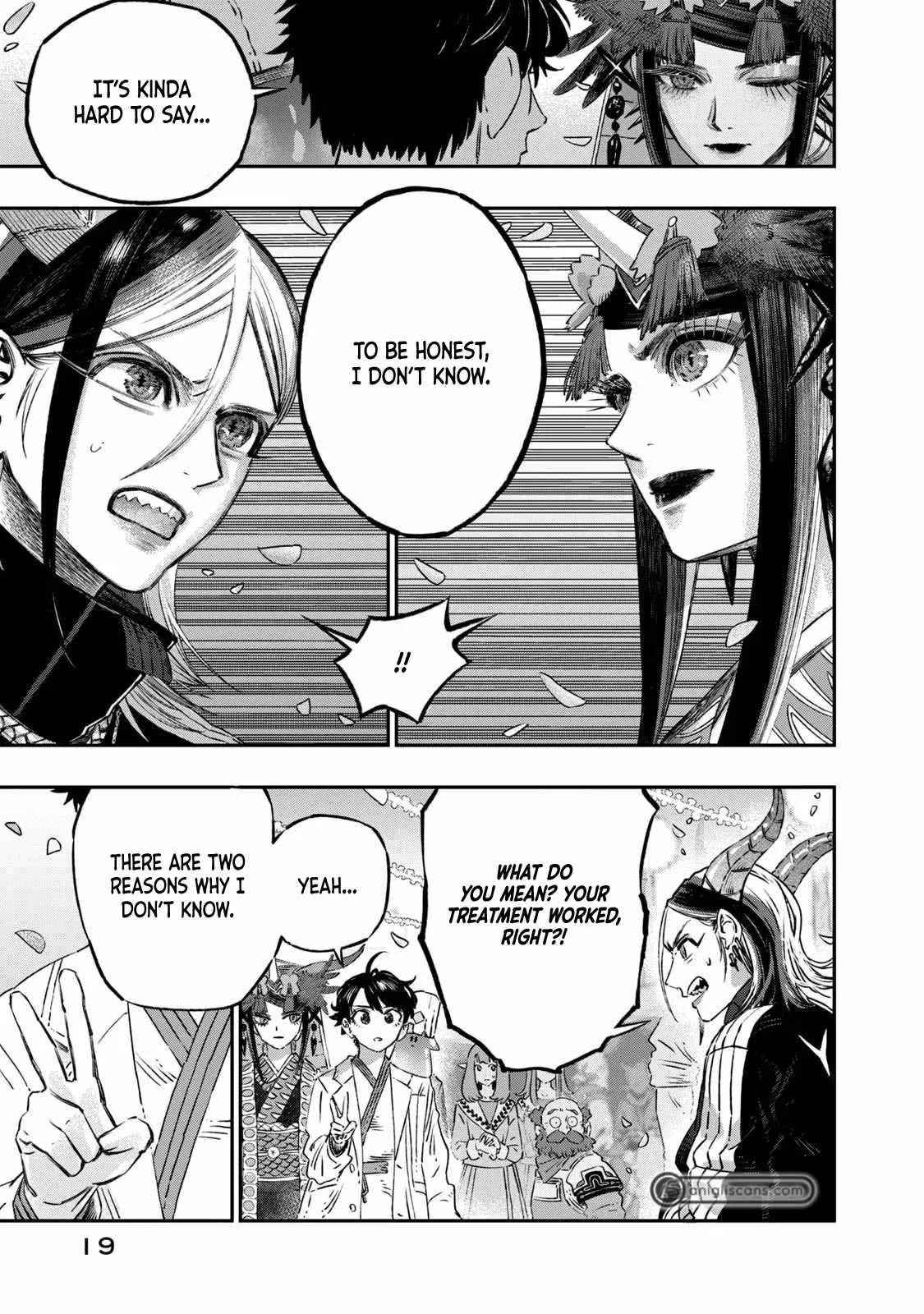 Koudou ni Hattatsu Shita Igaku wa Mahou to Kubetsu ga Tsukanai Chapter 10 page 17