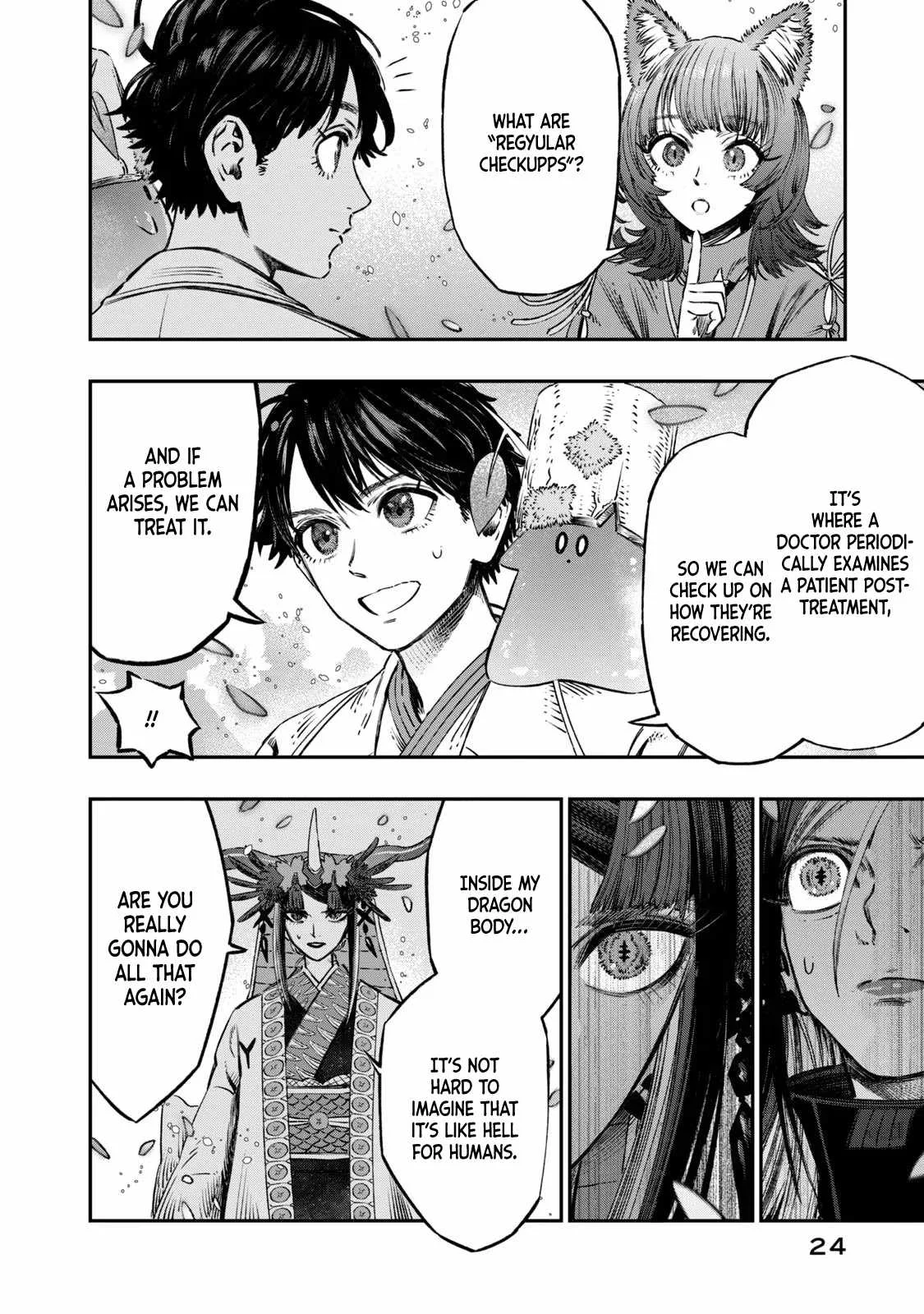Koudou ni Hattatsu Shita Igaku wa Mahou to Kubetsu ga Tsukanai Chapter 10 page 22