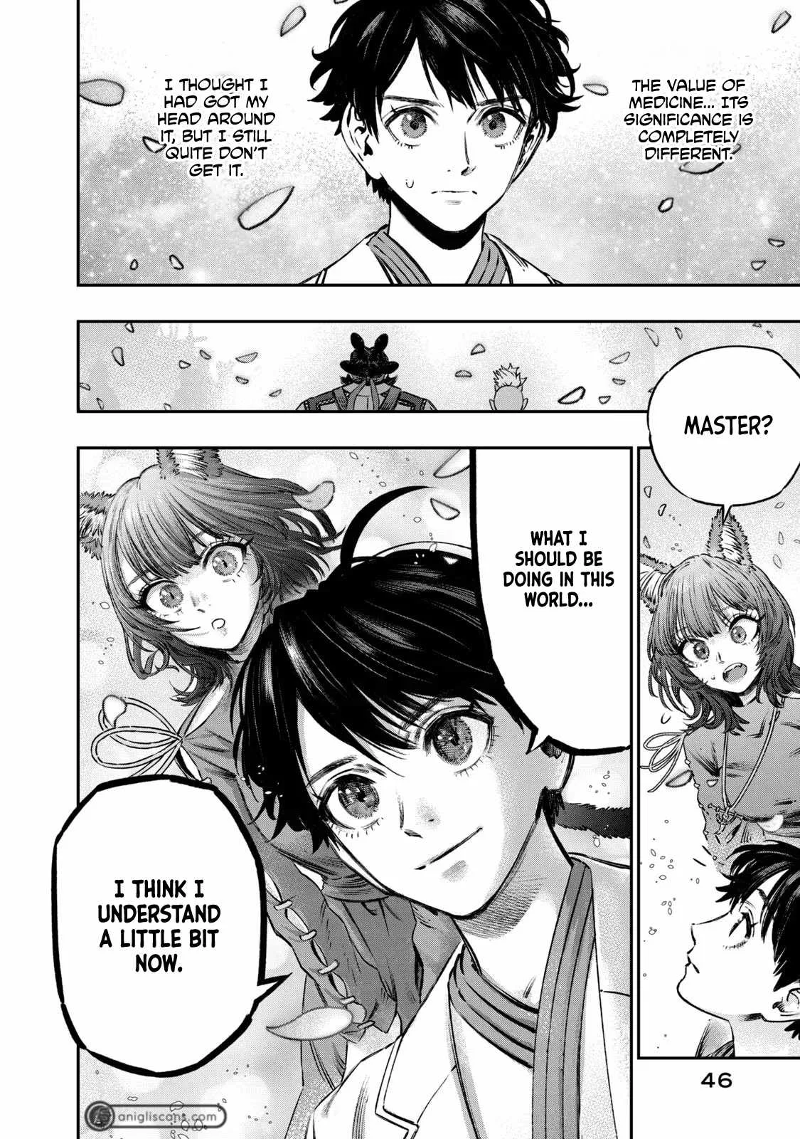 Koudou ni Hattatsu Shita Igaku wa Mahou to Kubetsu ga Tsukanai Chapter 10 page 44