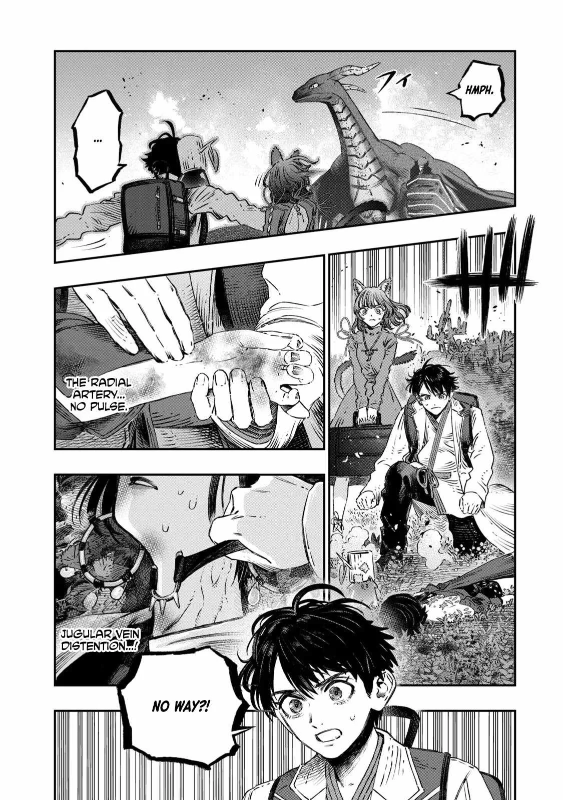 Koudou ni Hattatsu Shita Igaku wa Mahou to Kubetsu ga Tsukanai Chapter 11 page 43