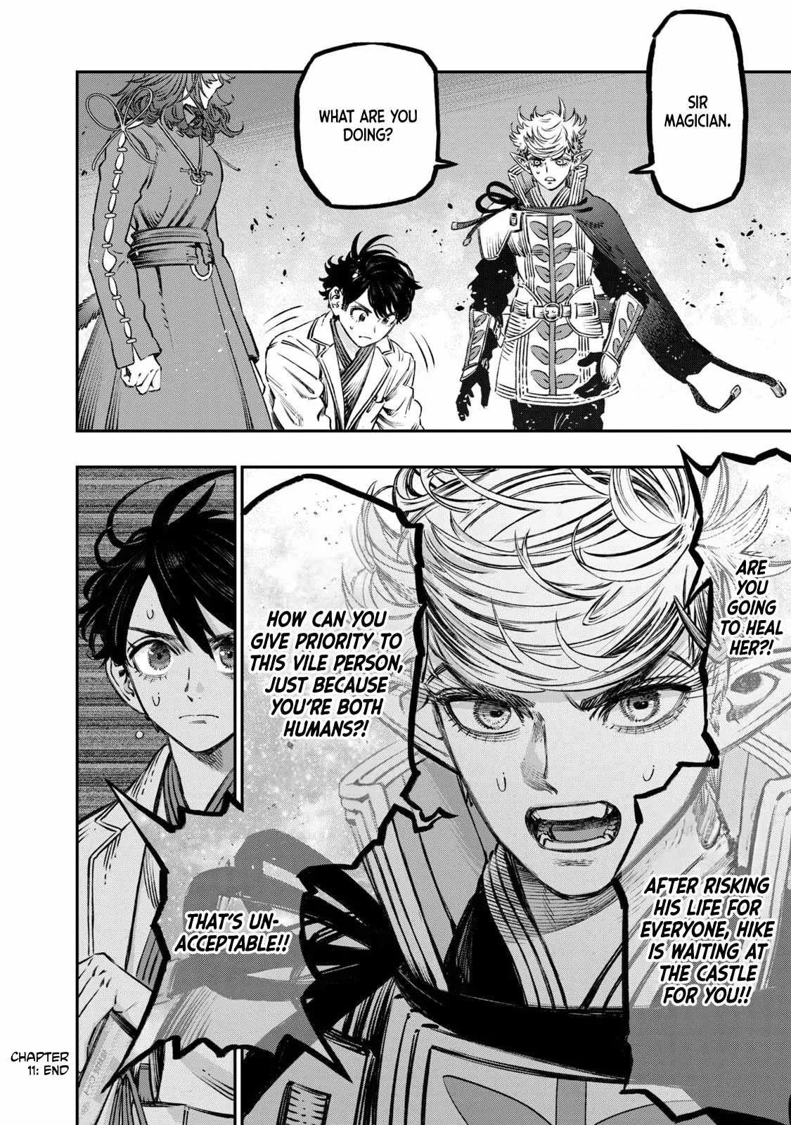 Koudou ni Hattatsu Shita Igaku wa Mahou to Kubetsu ga Tsukanai Chapter 11 page 47