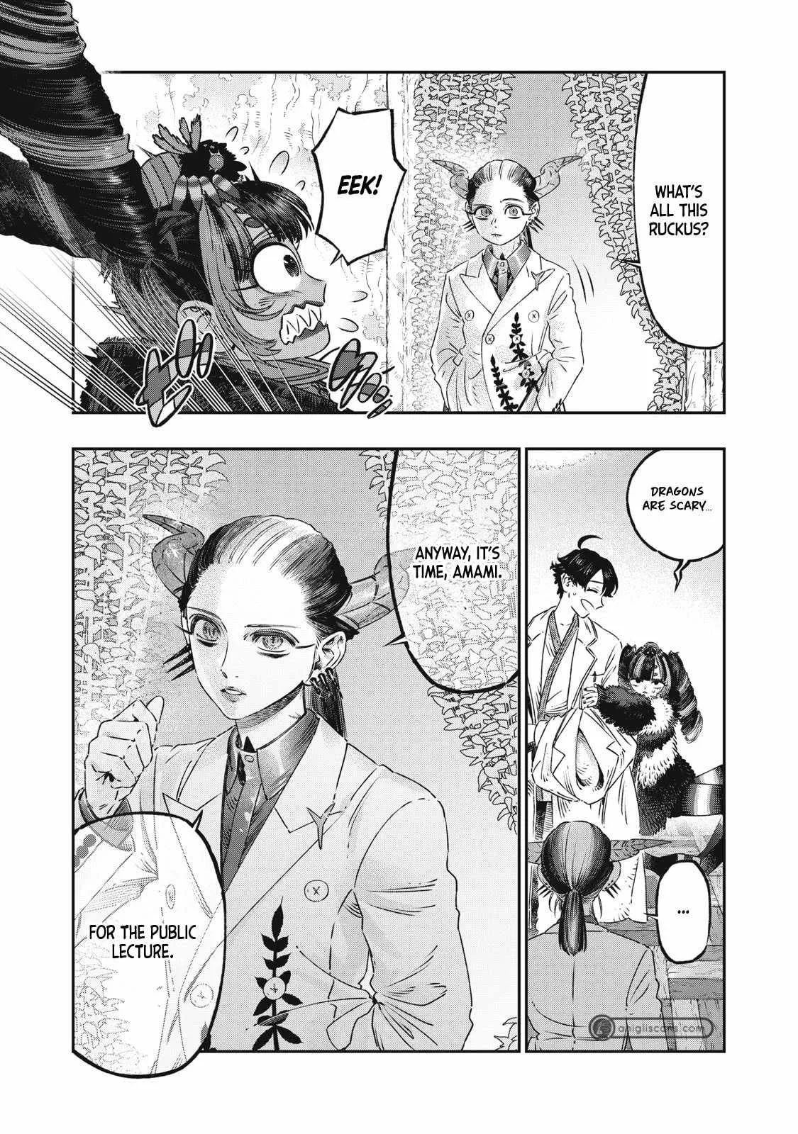 Koudou ni Hattatsu Shita Igaku wa Mahou to Kubetsu ga Tsukanai Chapter 19 page 5