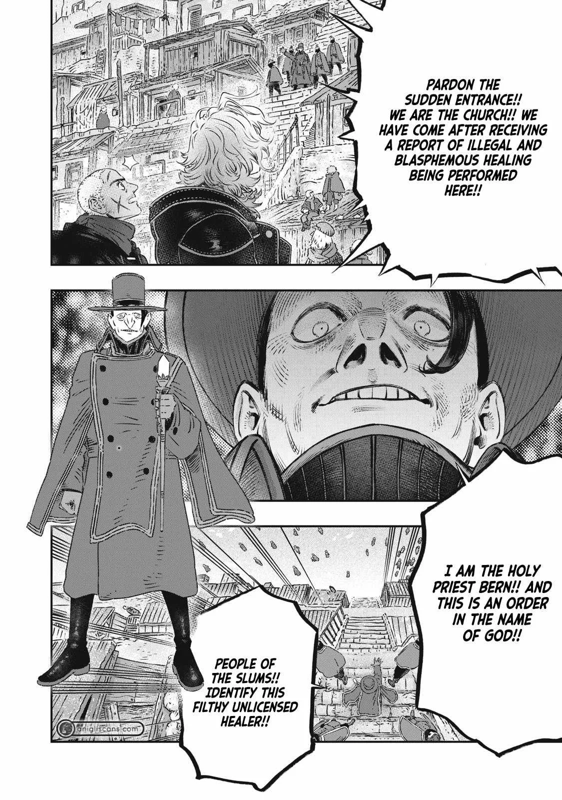 Koudou ni Hattatsu Shita Igaku wa Mahou to Kubetsu ga Tsukanai Chapter 19 page 37