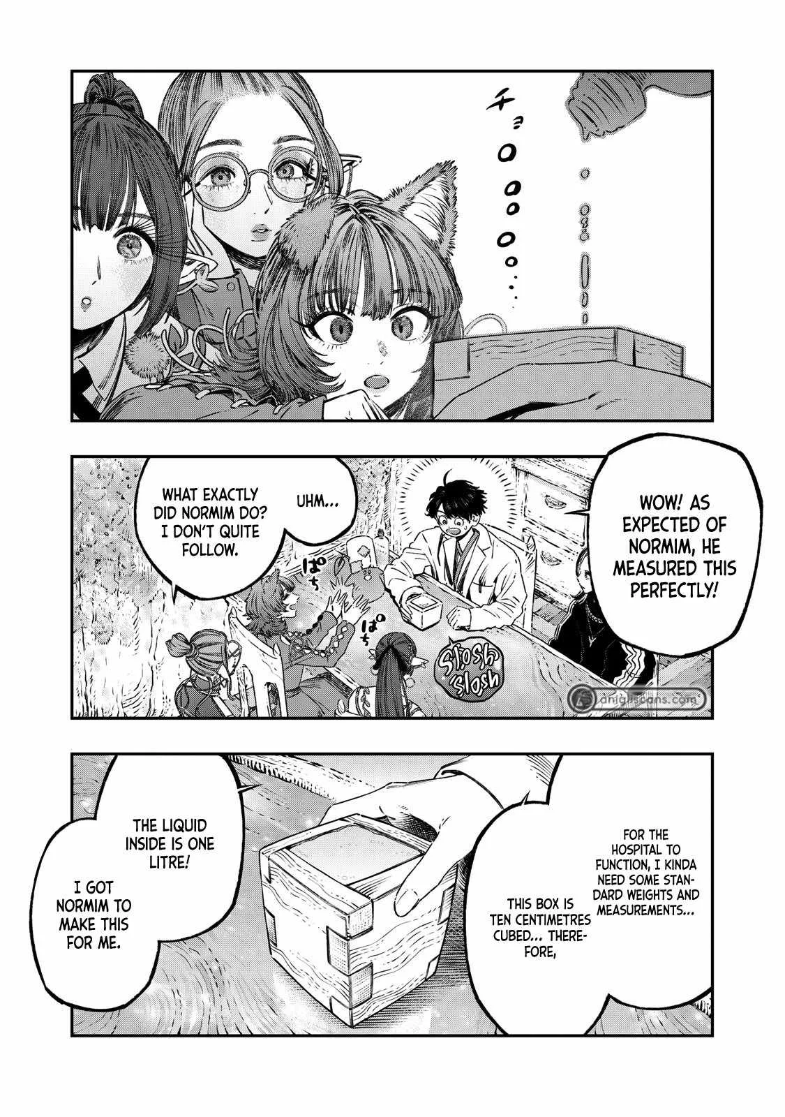 Koudou ni Hattatsu Shita Igaku wa Mahou to Kubetsu ga Tsukanai Chapter 22 page 2