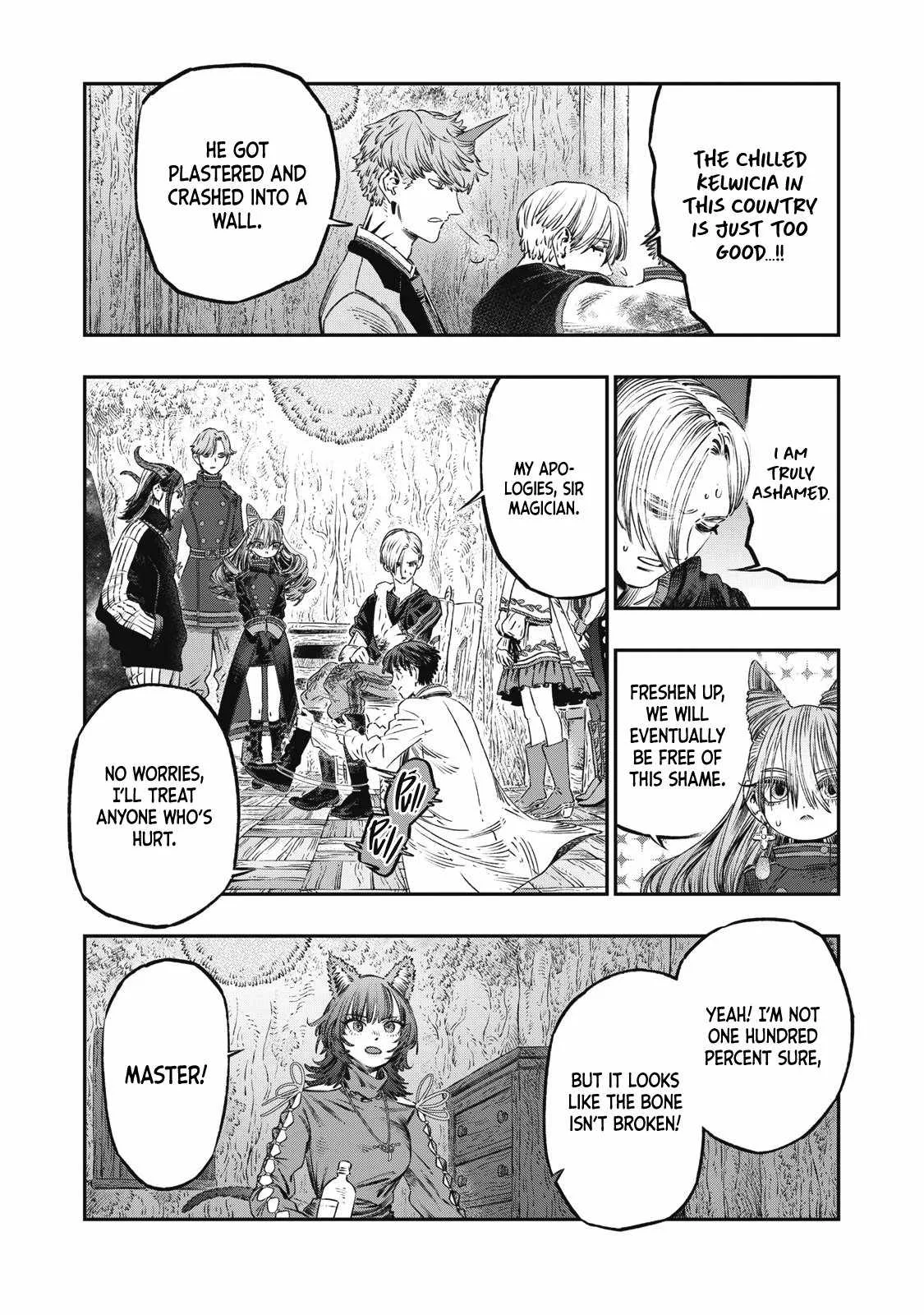Koudou ni Hattatsu Shita Igaku wa Mahou to Kubetsu ga Tsukanai Chapter 22 page 34