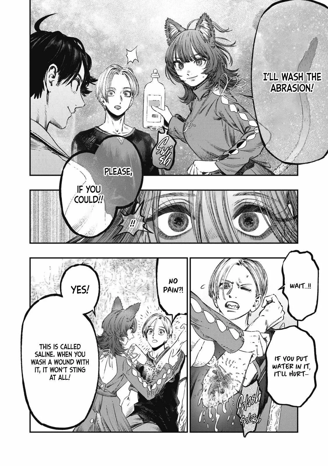 Koudou ni Hattatsu Shita Igaku wa Mahou to Kubetsu ga Tsukanai Chapter 22 page 35
