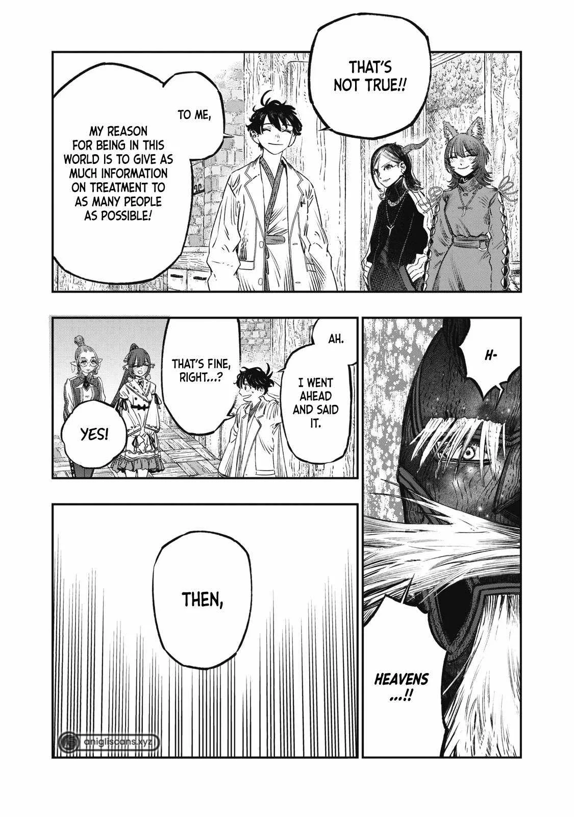 Koudou ni Hattatsu Shita Igaku wa Mahou to Kubetsu ga Tsukanai Chapter 22 page 40