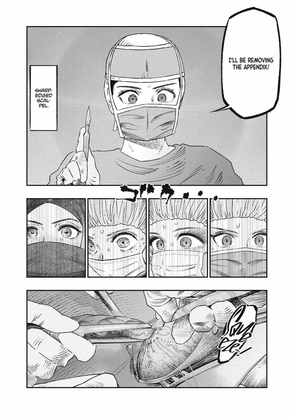 Koudou ni Hattatsu Shita Igaku wa Mahou to Kubetsu ga Tsukanai Chapter 18 page 17