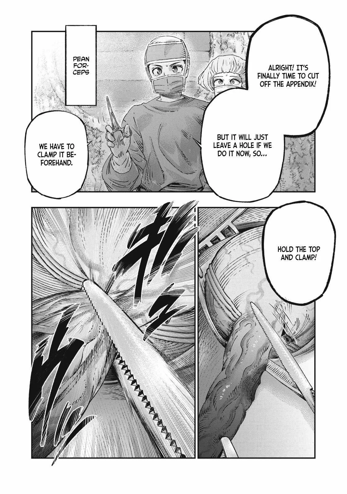 Koudou ni Hattatsu Shita Igaku wa Mahou to Kubetsu ga Tsukanai Chapter 18 page 11