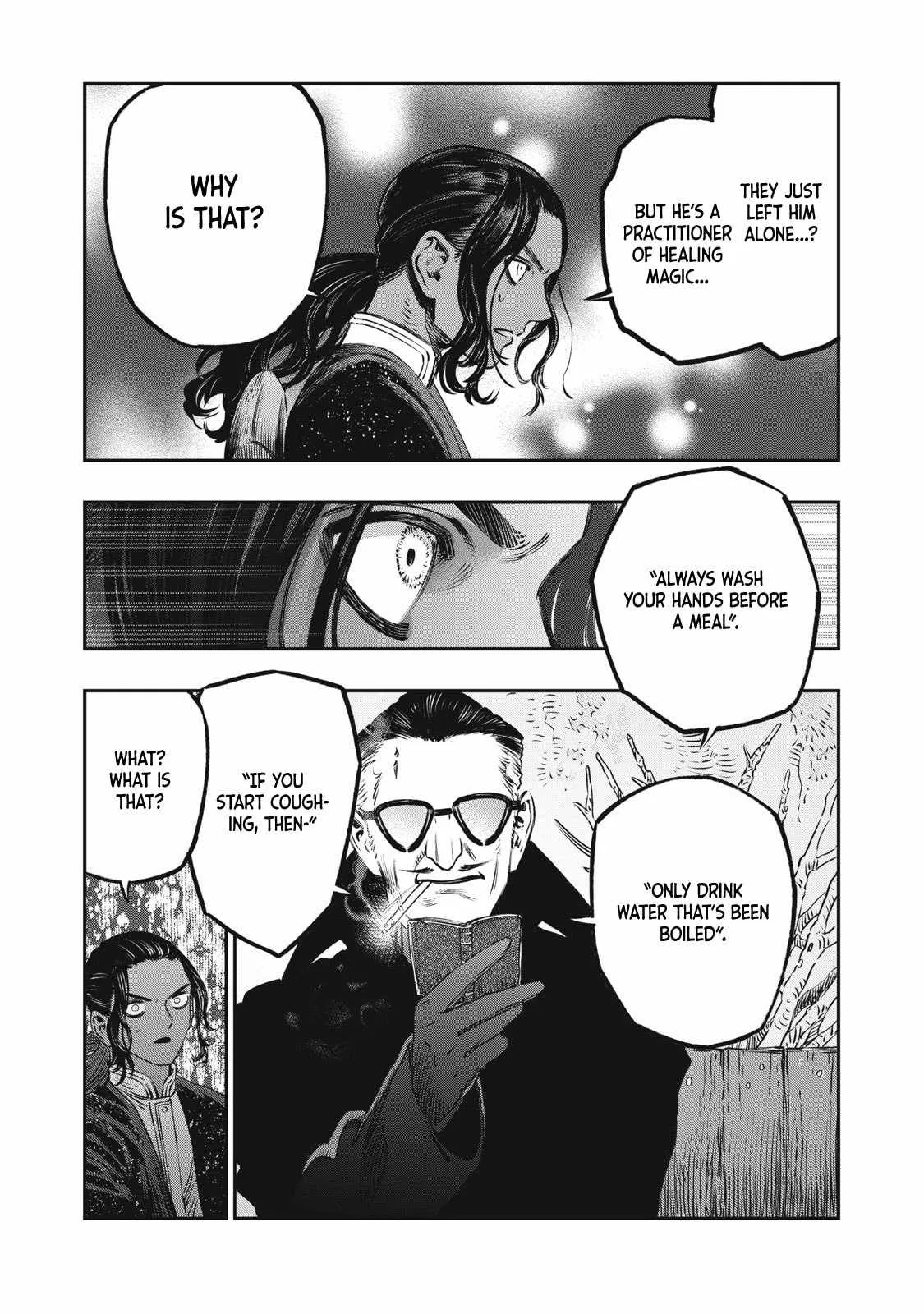 Koudou ni Hattatsu Shita Igaku wa Mahou to Kubetsu ga Tsukanai Chapter 18 page 48