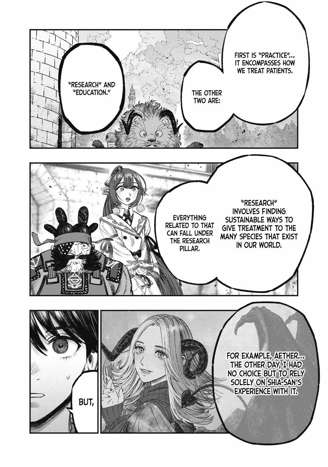 Koudou ni Hattatsu Shita Igaku wa Mahou to Kubetsu ga Tsukanai Chapter 23 page 19
