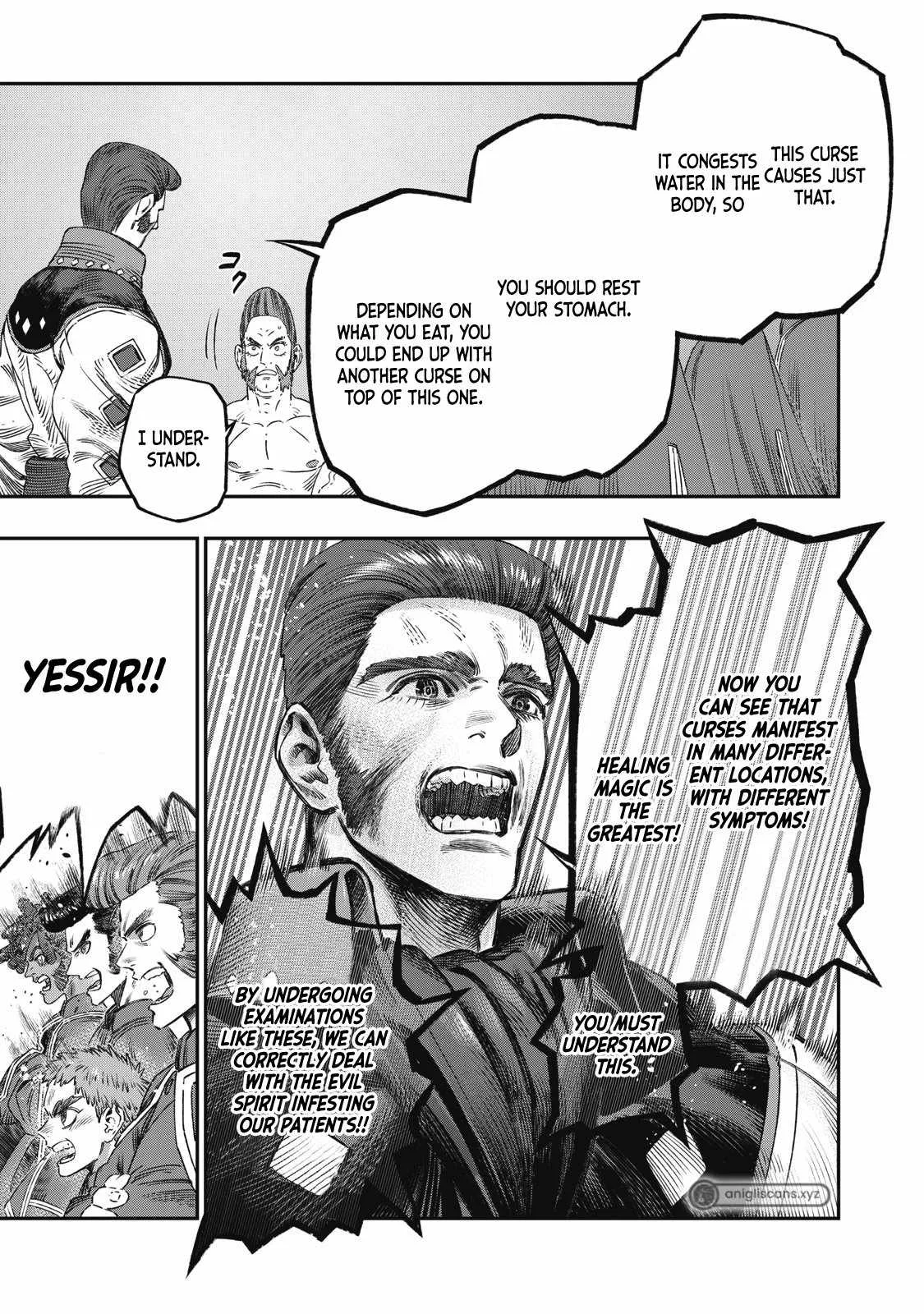 Koudou ni Hattatsu Shita Igaku wa Mahou to Kubetsu ga Tsukanai Chapter 23 page 28