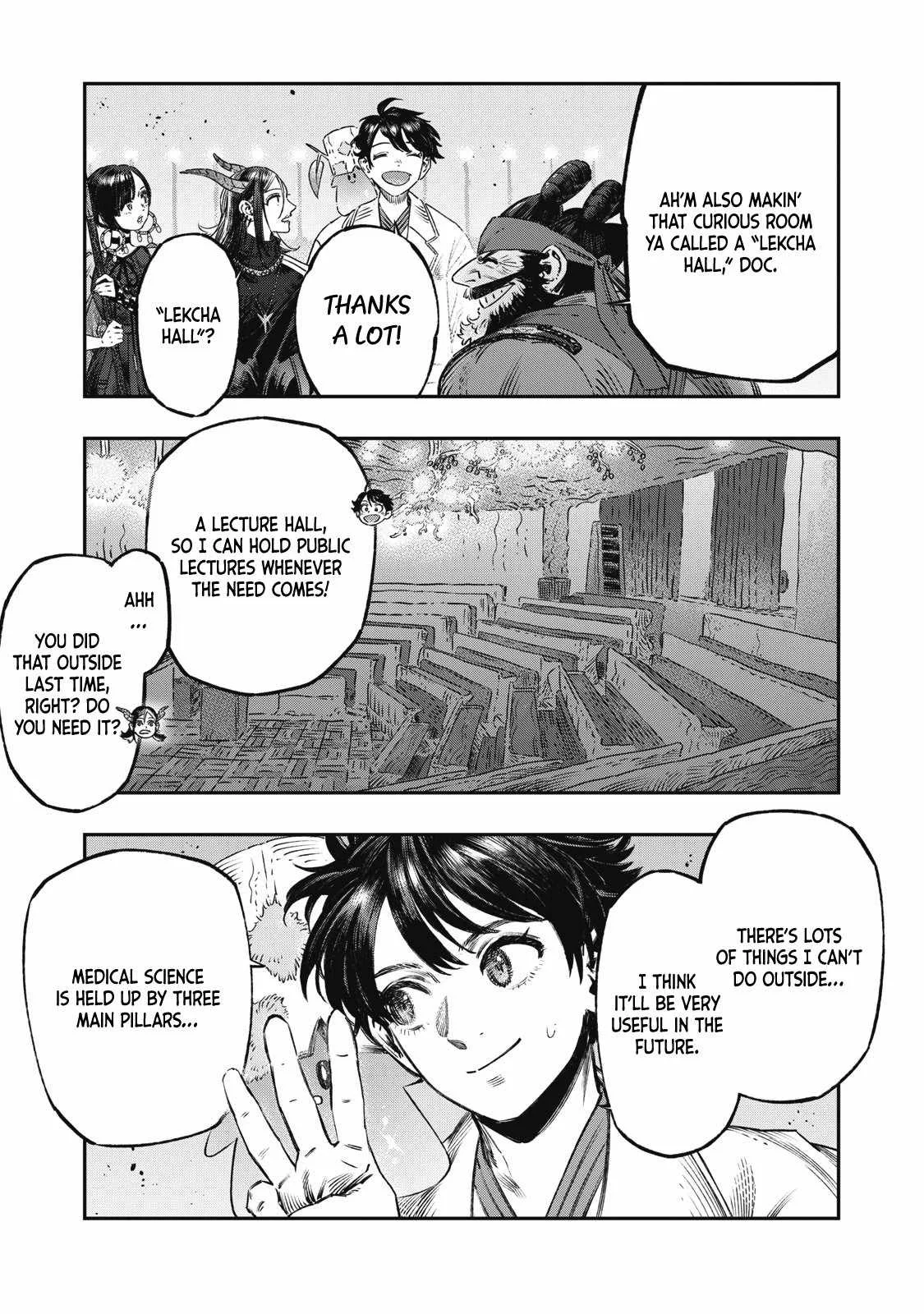 Koudou ni Hattatsu Shita Igaku wa Mahou to Kubetsu ga Tsukanai Chapter 23 page 18