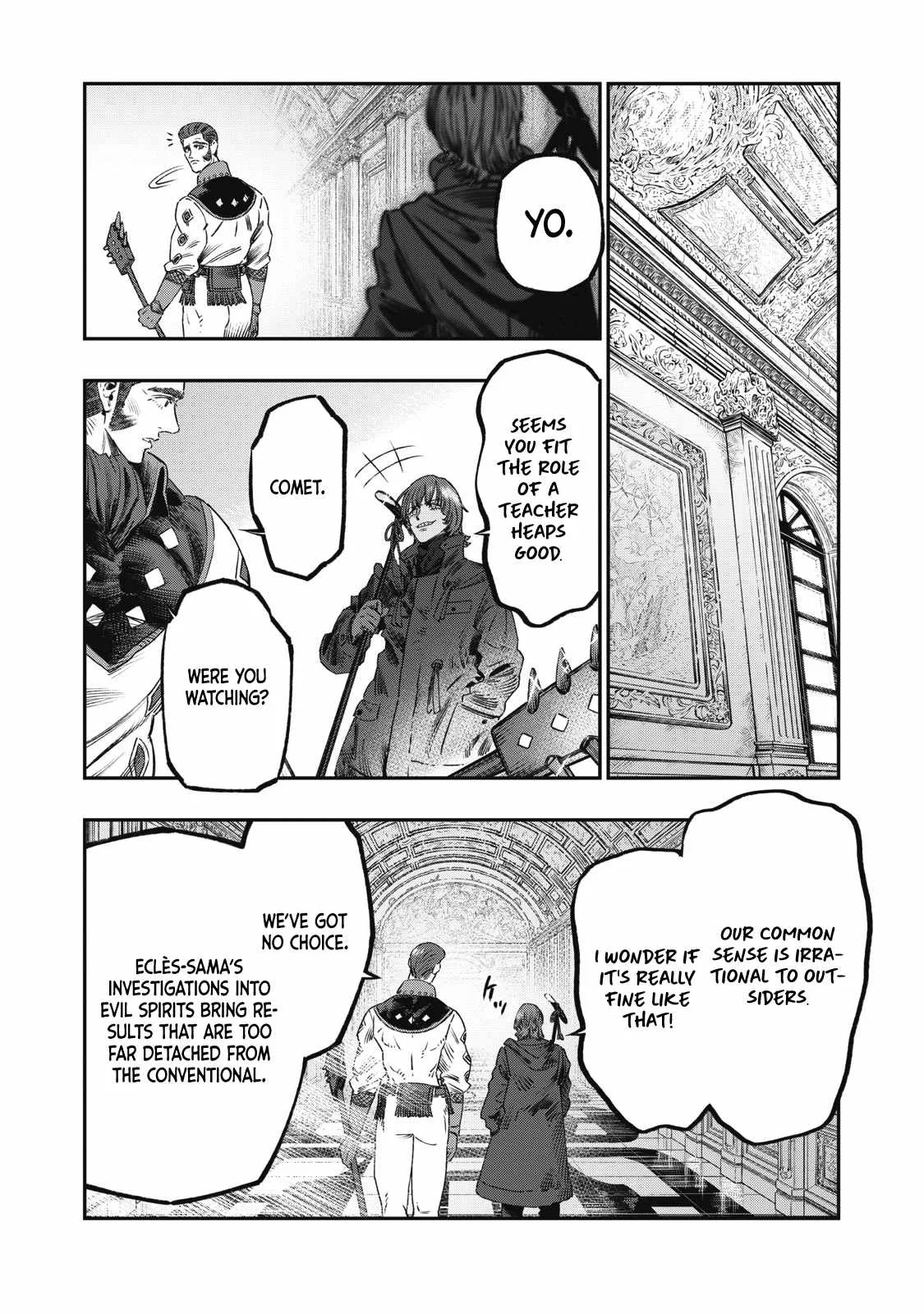 Koudou ni Hattatsu Shita Igaku wa Mahou to Kubetsu ga Tsukanai Chapter 23 page 31