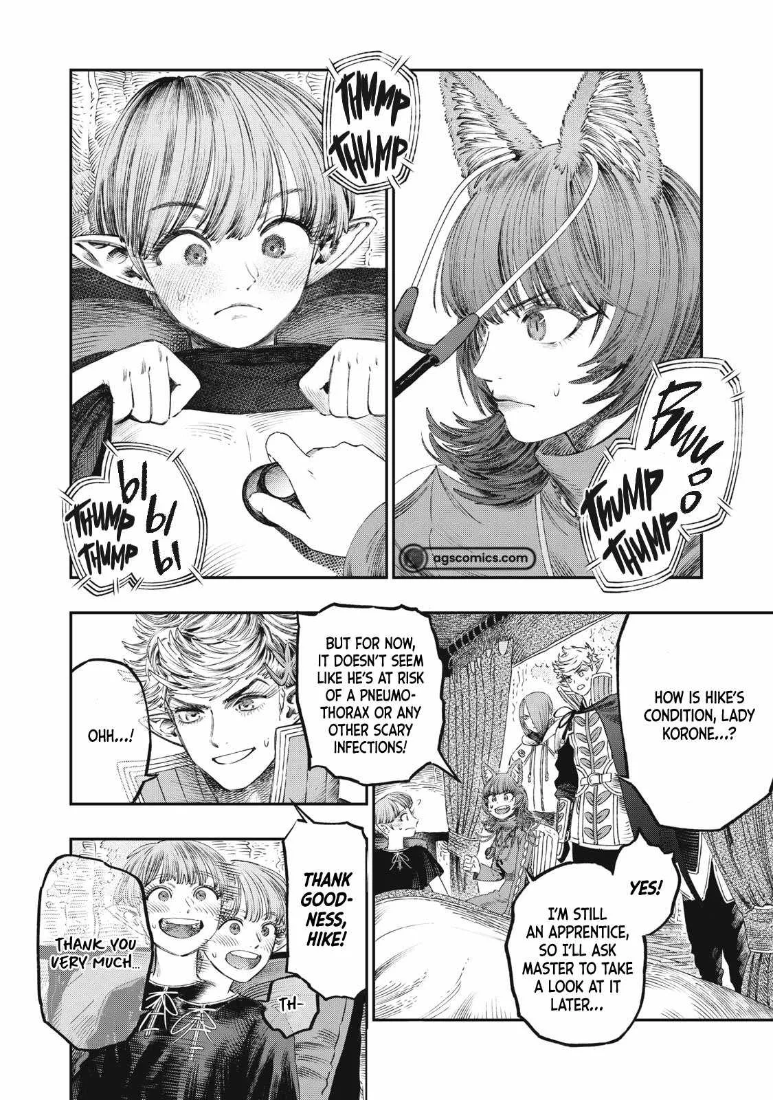 Koudou ni Hattatsu Shita Igaku wa Mahou to Kubetsu ga Tsukanai Chapter 28 page 3