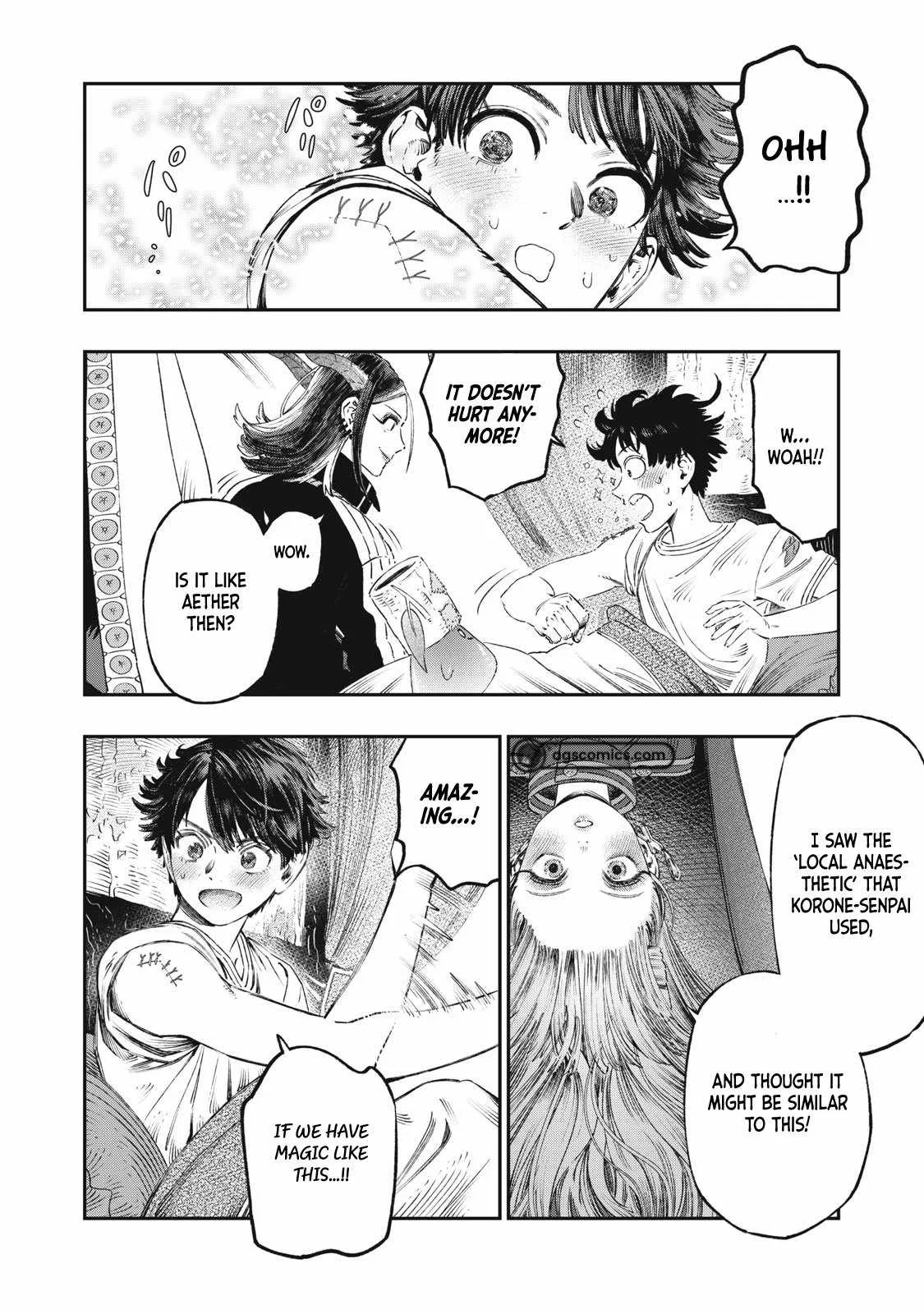 Koudou ni Hattatsu Shita Igaku wa Mahou to Kubetsu ga Tsukanai Chapter 28 page 14