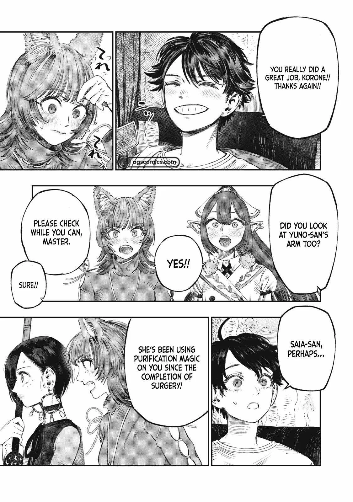 Koudou ni Hattatsu Shita Igaku wa Mahou to Kubetsu ga Tsukanai Chapter 28 page 9