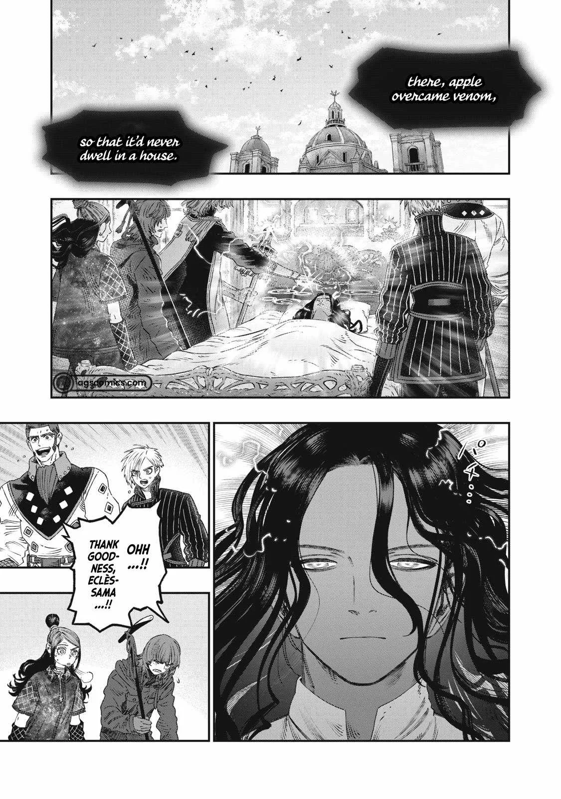 Koudou ni Hattatsu Shita Igaku wa Mahou to Kubetsu ga Tsukanai Chapter 28 page 34