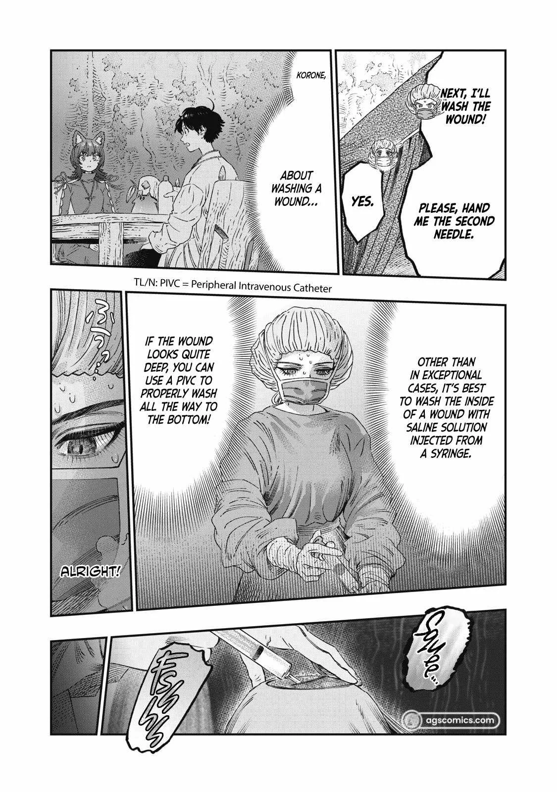 Koudou ni Hattatsu Shita Igaku wa Mahou to Kubetsu ga Tsukanai Chapter 25 page 14