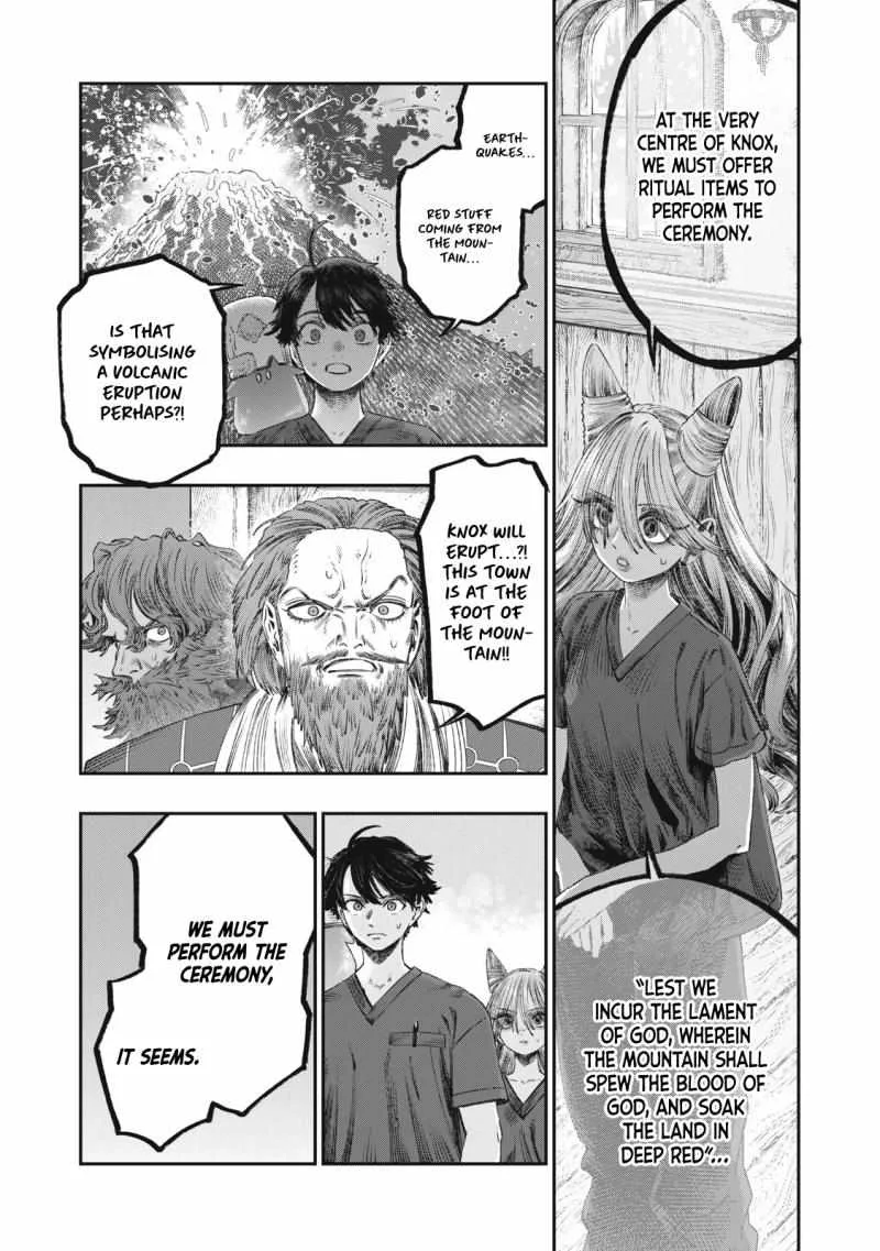 Koudou ni Hattatsu Shita Igaku wa Mahou to Kubetsu ga Tsukanai Chapter 33.1 page 6