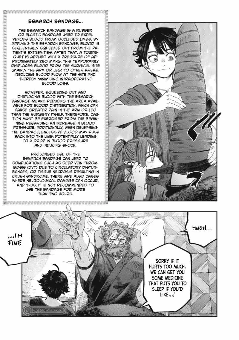 Koudou ni Hattatsu Shita Igaku wa Mahou to Kubetsu ga Tsukanai Chapter 33.1 page 13