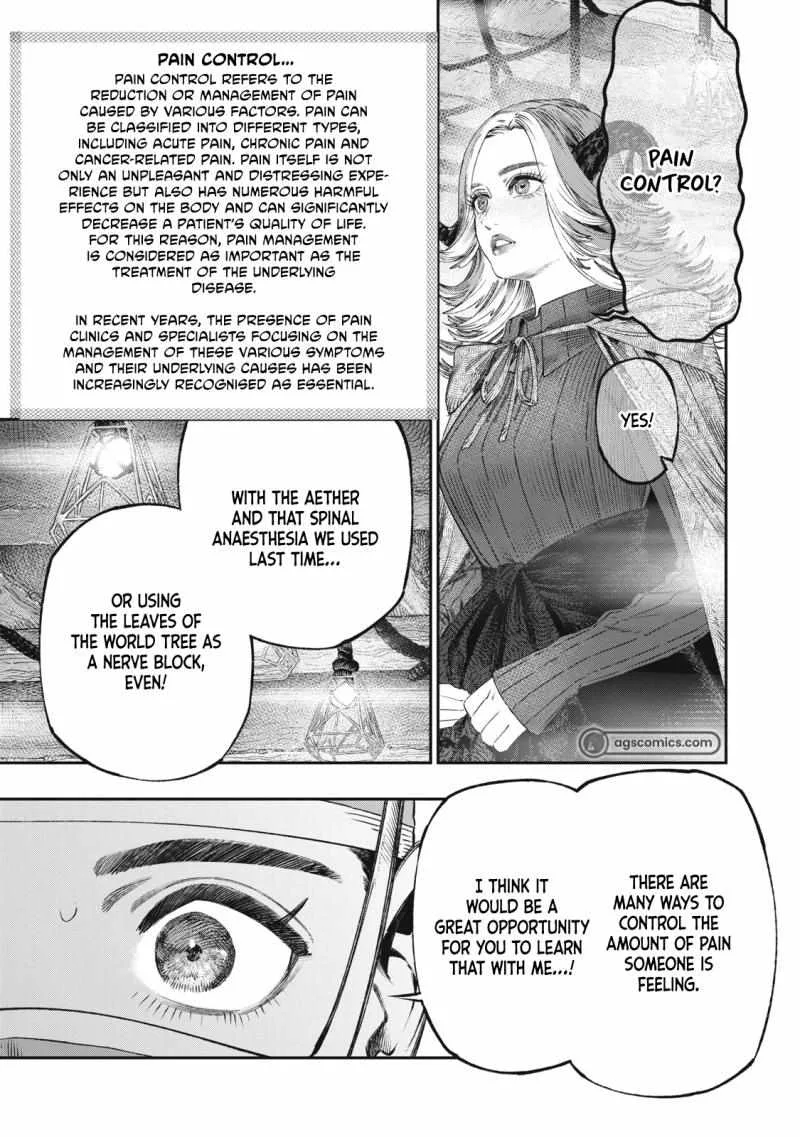 Koudou ni Hattatsu Shita Igaku wa Mahou to Kubetsu ga Tsukanai Chapter 33.1 page 17